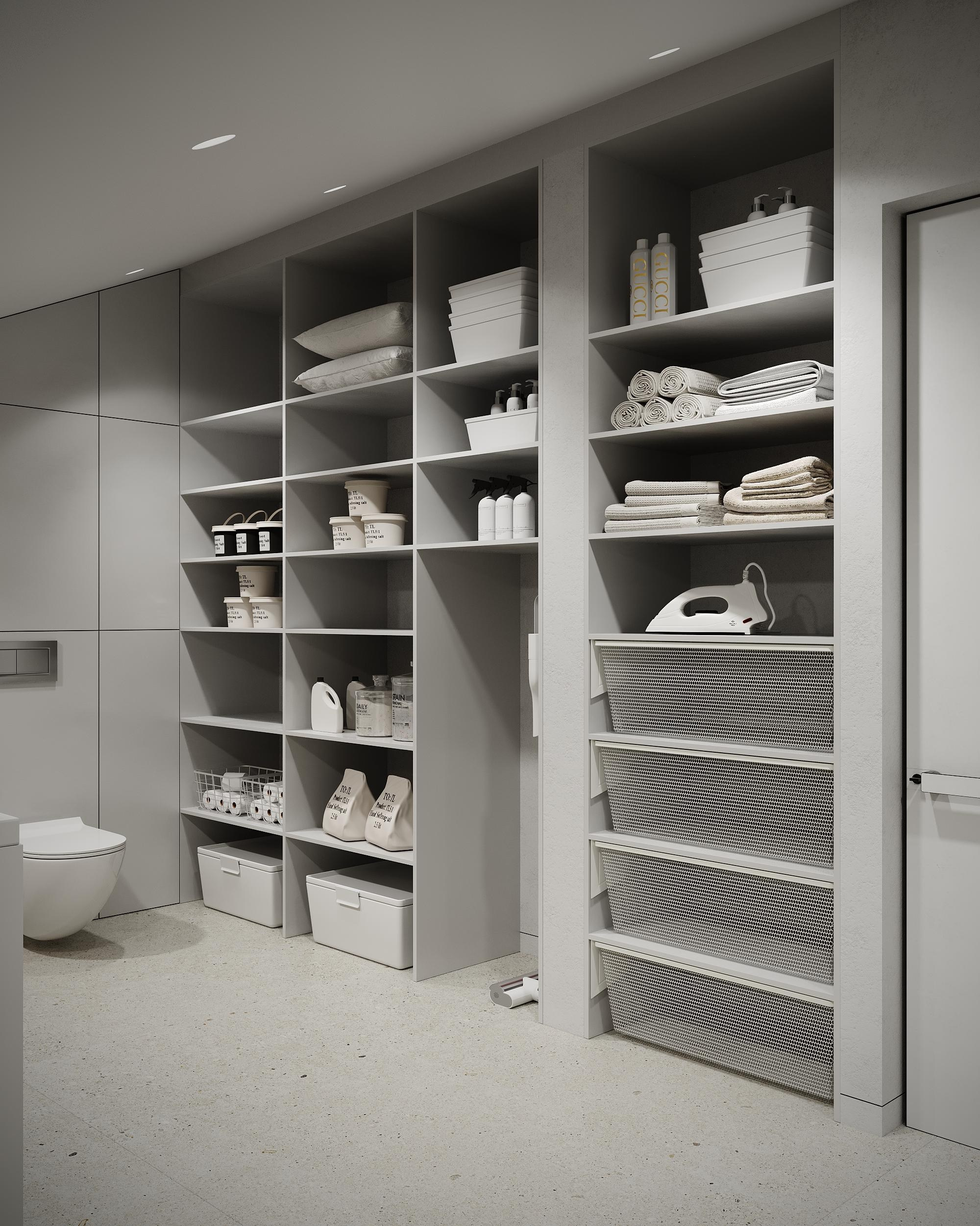 Помещения по уходу за домом. Дизайнер интерьера Еремина Юлия