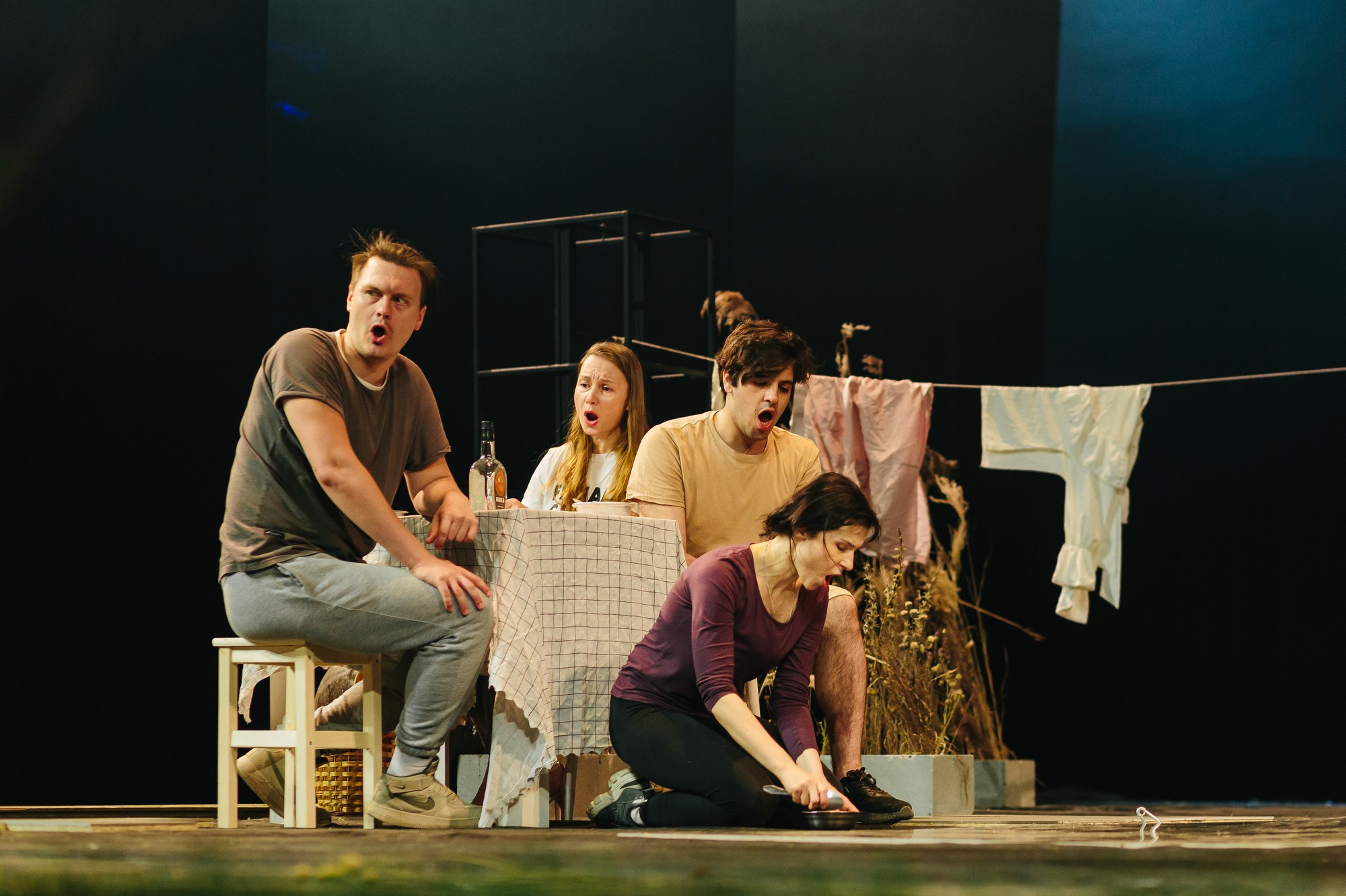 Спектакль Приглушенные голоса в Театре Академии танца Б. Эйфмана (+репетиция). Семейный и портретный фотограф в Санкт-Петербурге Андрей Воробьев