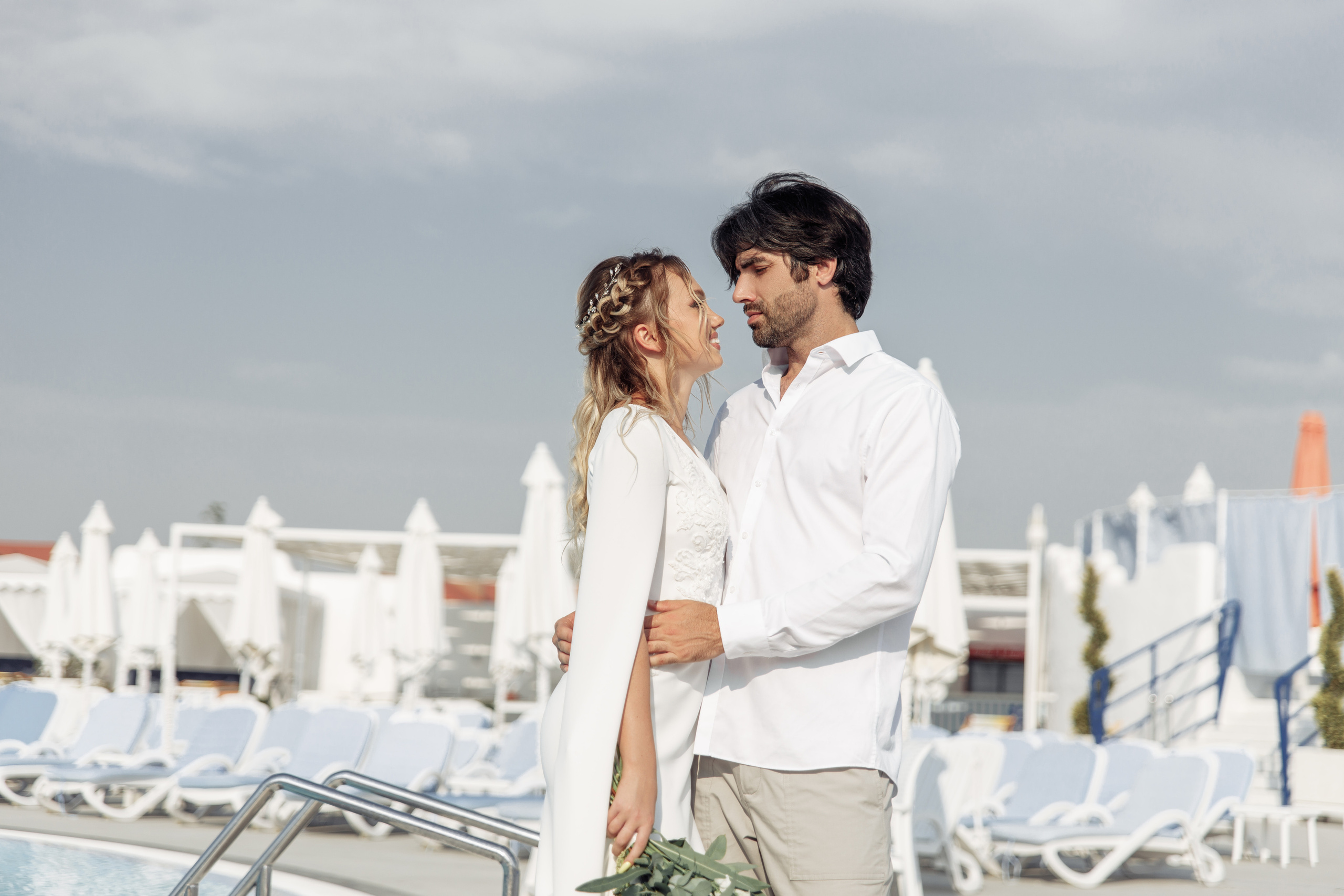 Мирза и Алина в Санторини. Миленина Юлия Свадебный и семейный фотограф в Краснодаре