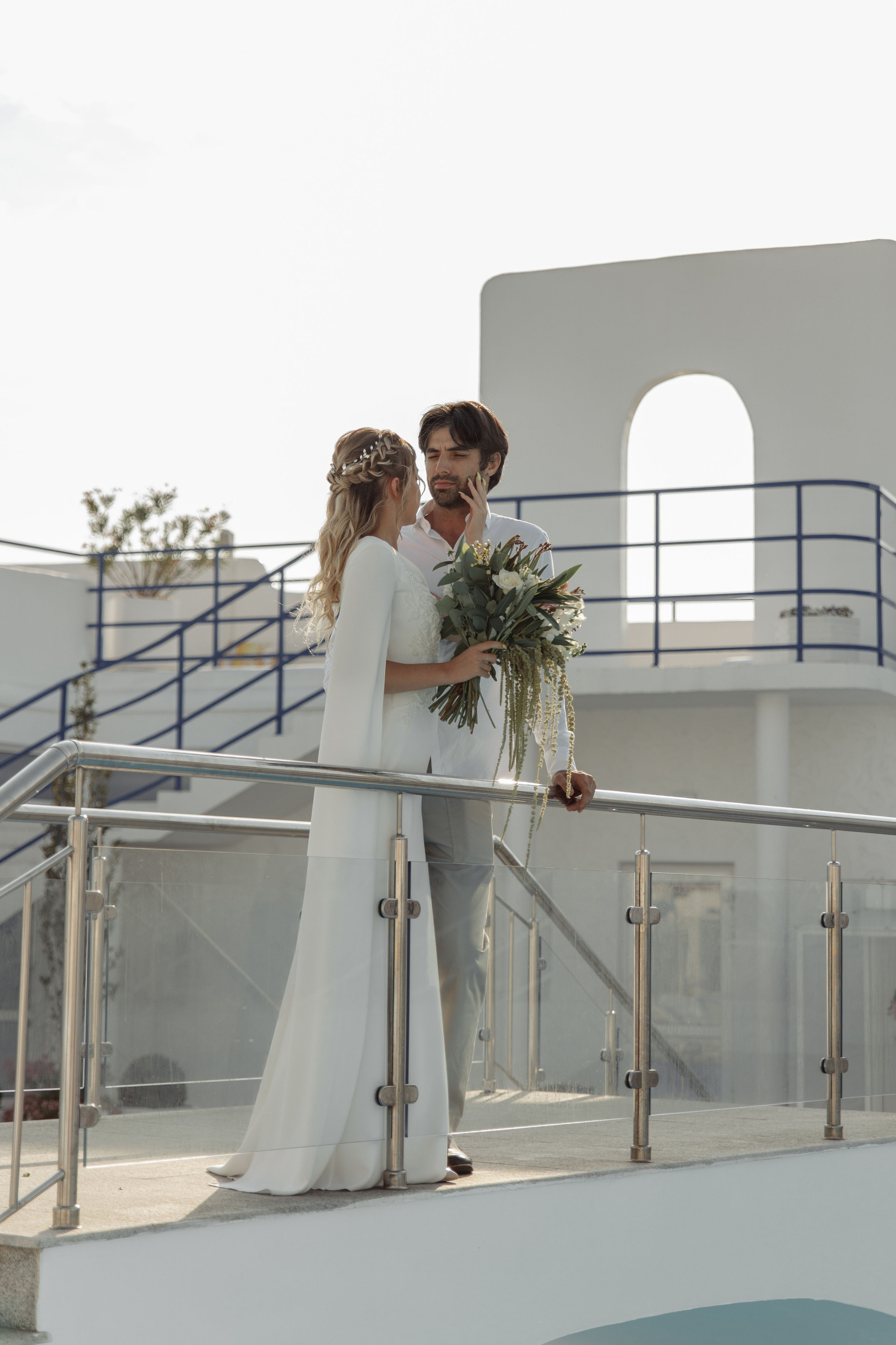 Мирза и Алина в Санторини. Миленина Юлия Свадебный и семейный фотограф в Краснодаре