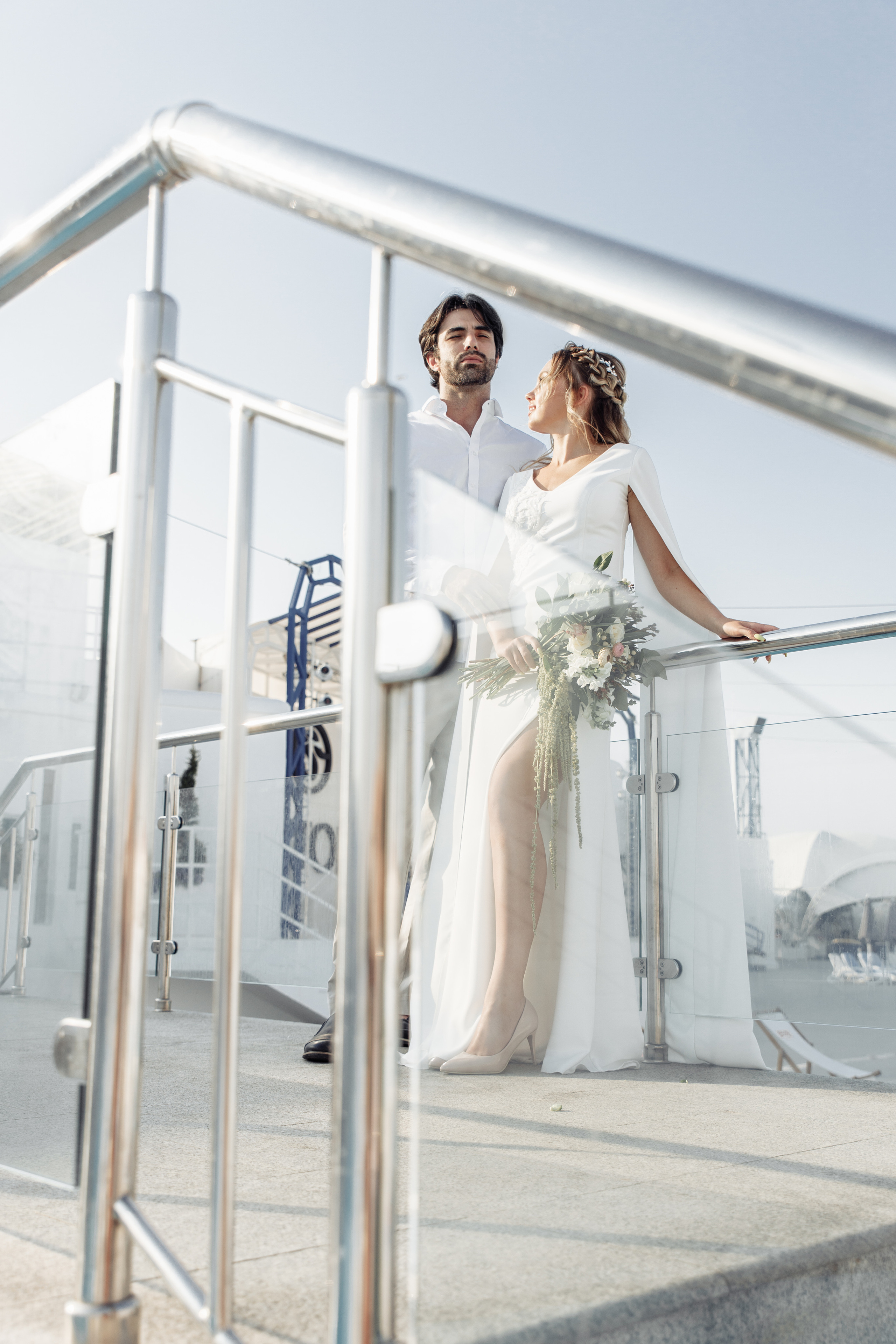 Мирза и Алина в Санторини. Миленина Юлия Свадебный и семейный фотограф в Краснодаре