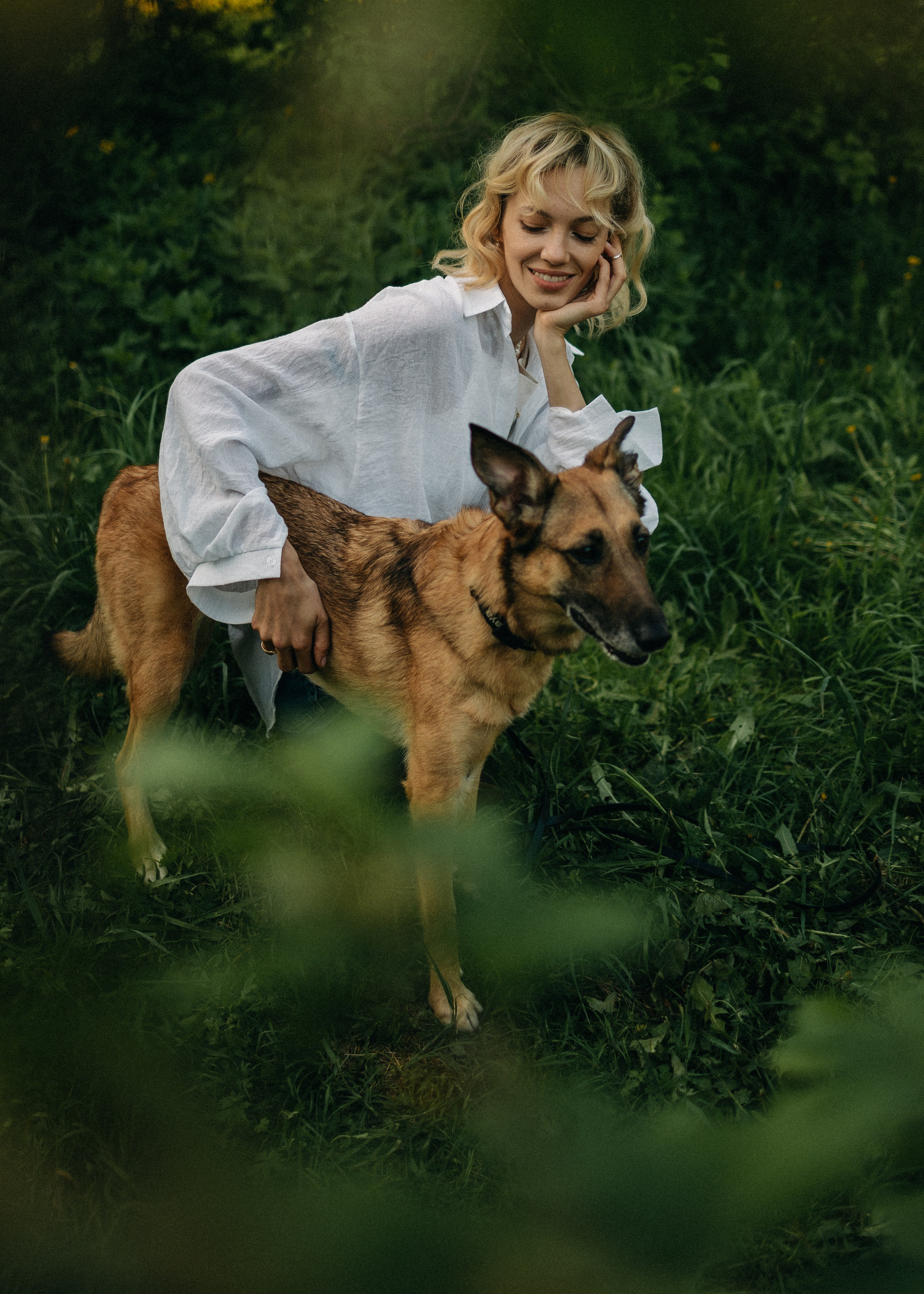 Алёна и Тея. Фотограф-анималист Ксения Воробьева, Москва