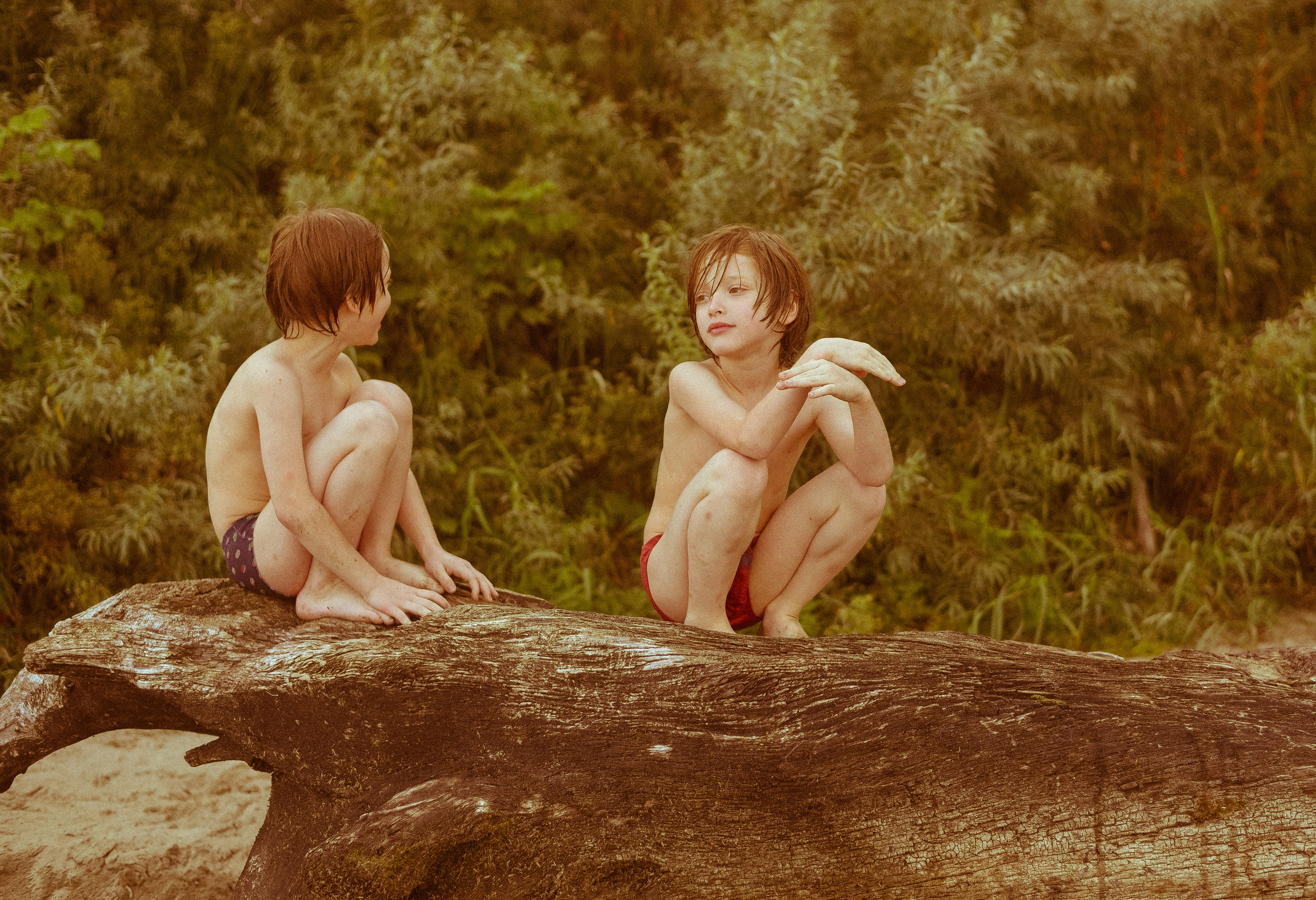 Берег, рак и капибара. Детский и семейный фотограф в Новосибирске Саша Дорошенко