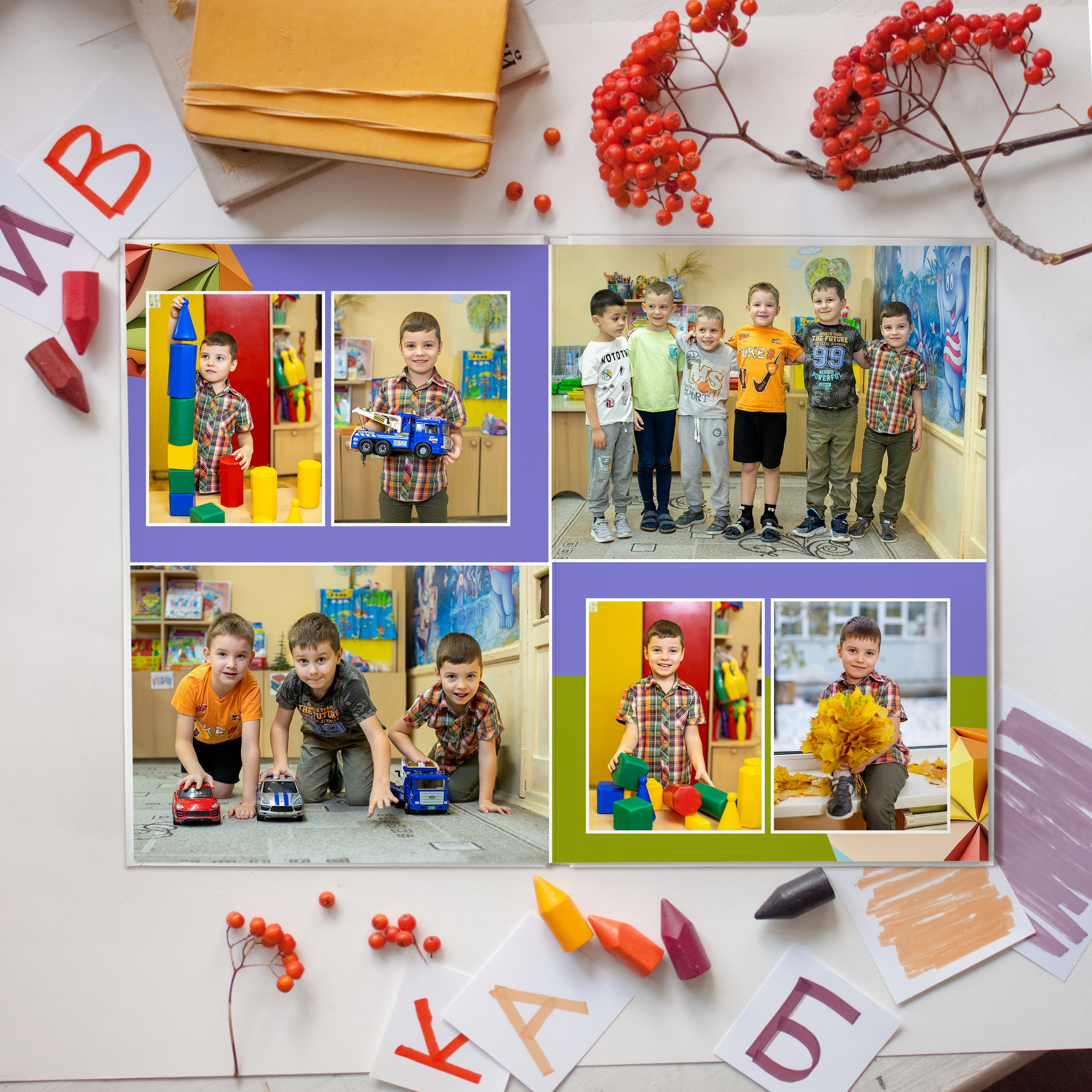 Выпускные альбомы для ДЕТСКОГО САДА сад