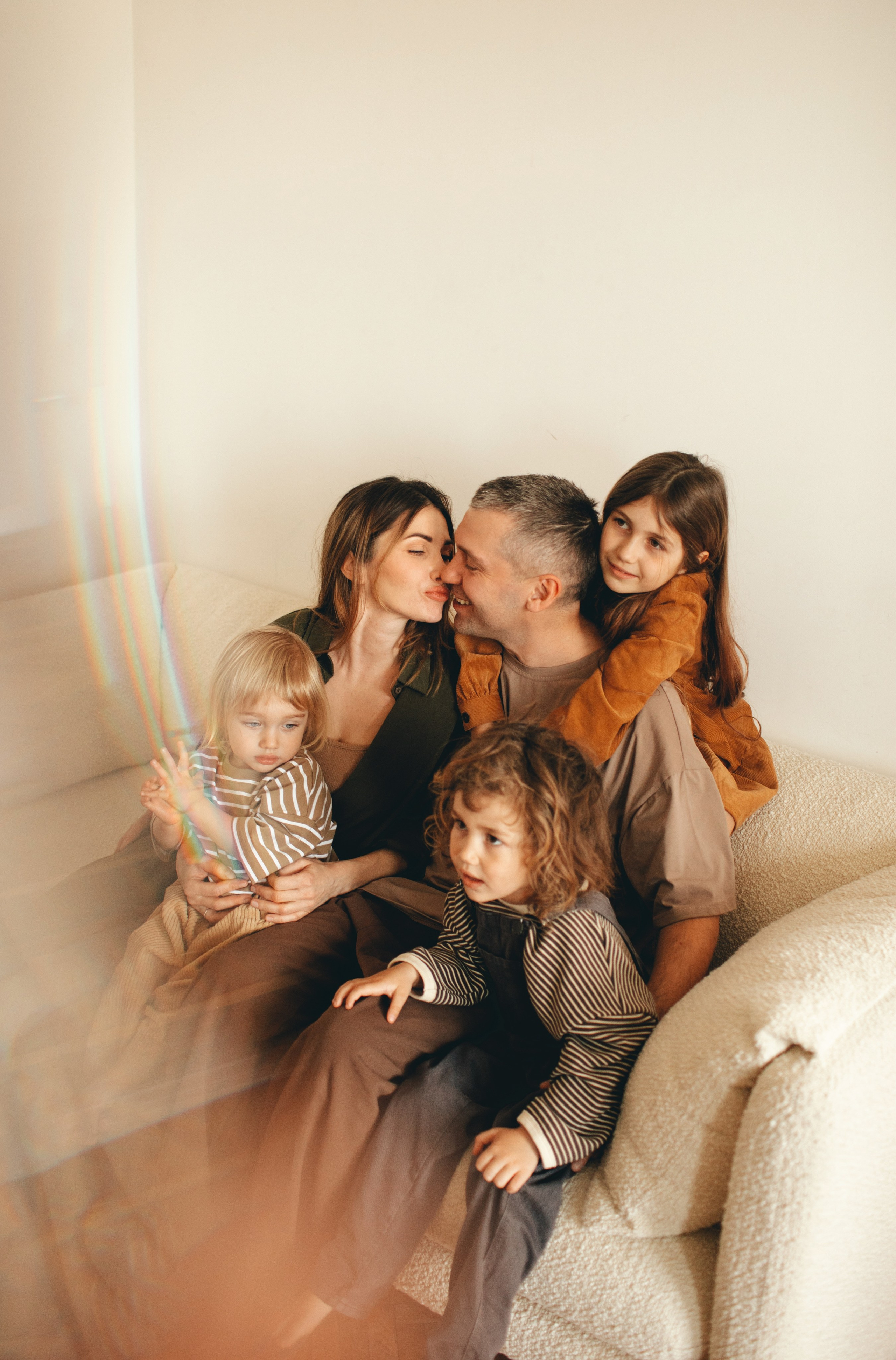 Тепло большой семьи. Семейный фотограф в Москве Анастасия Гурьянова