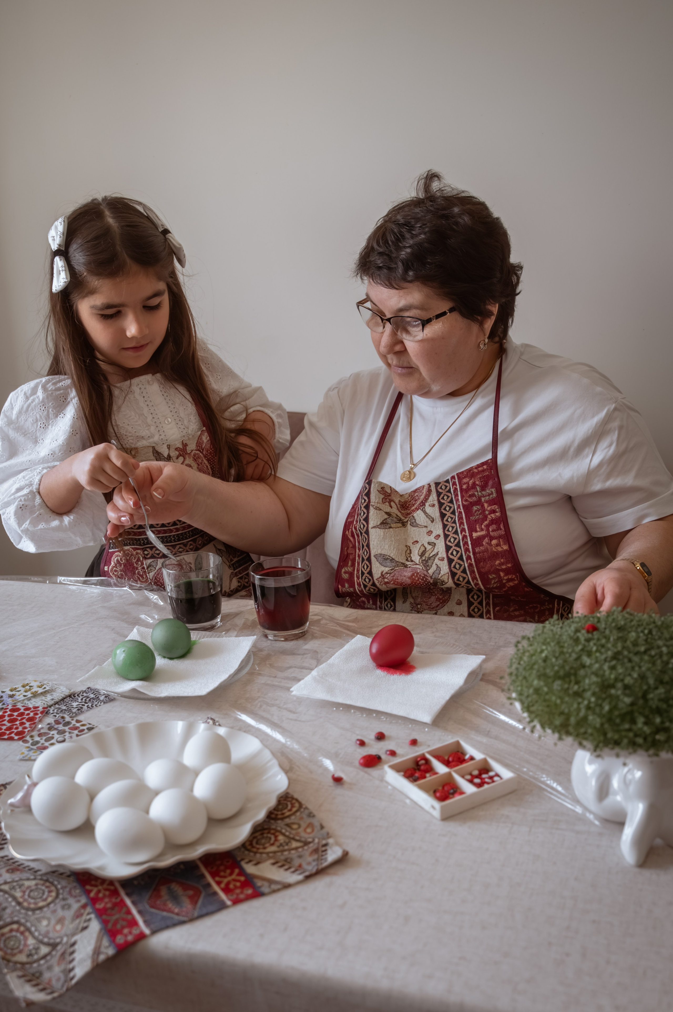 Семейная фотосессия в пасху в&nbsp;Москве