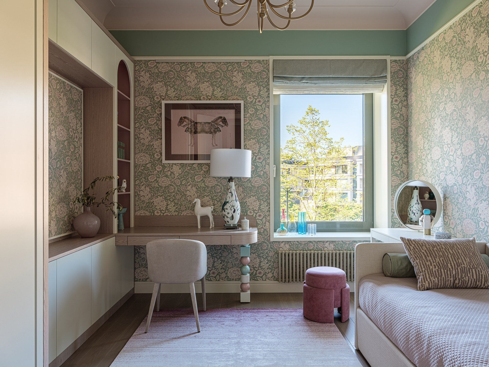 Квартира: дизайн Екатерина Митрошина, Анна Оробинская и Наталья Боник, съемка для Трио-интерьер. Фотограф Василий Буланов