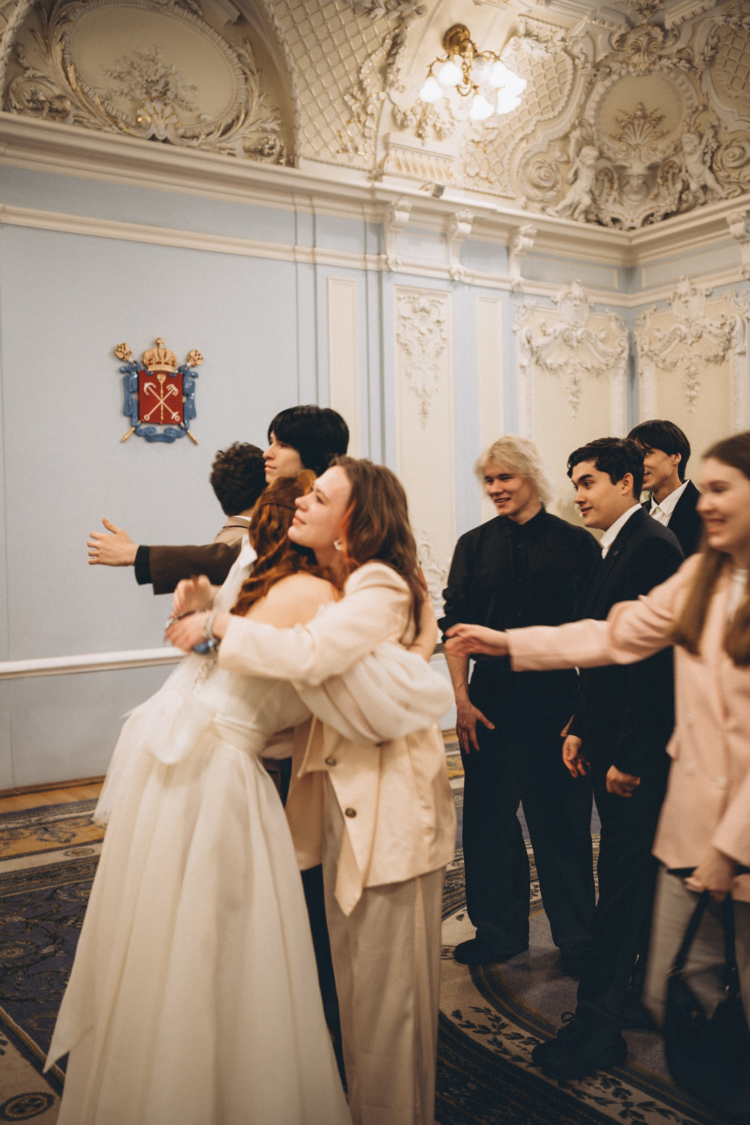 СВАДЕБНАЯ СЬЕМКА ВО ВТОРОМ ДВОРЦЕ С ГОСТЯМИ И ПРОГУЛКА В ТАВРИЧЕСКОМ САДУ. Профессиональный фотограф, Санкт-Петербург — Виктория Богомолова