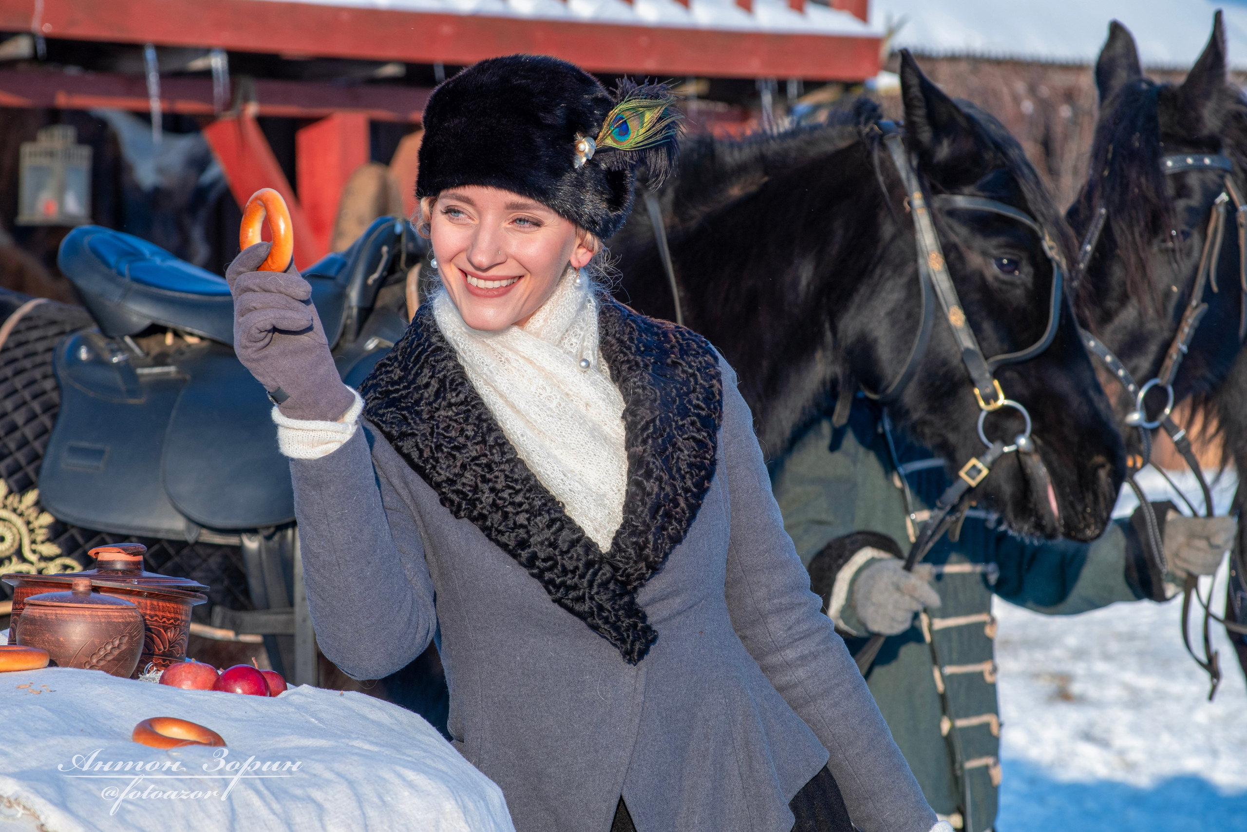 Конная охота. Семейный и детский фотограф Антон Зорин