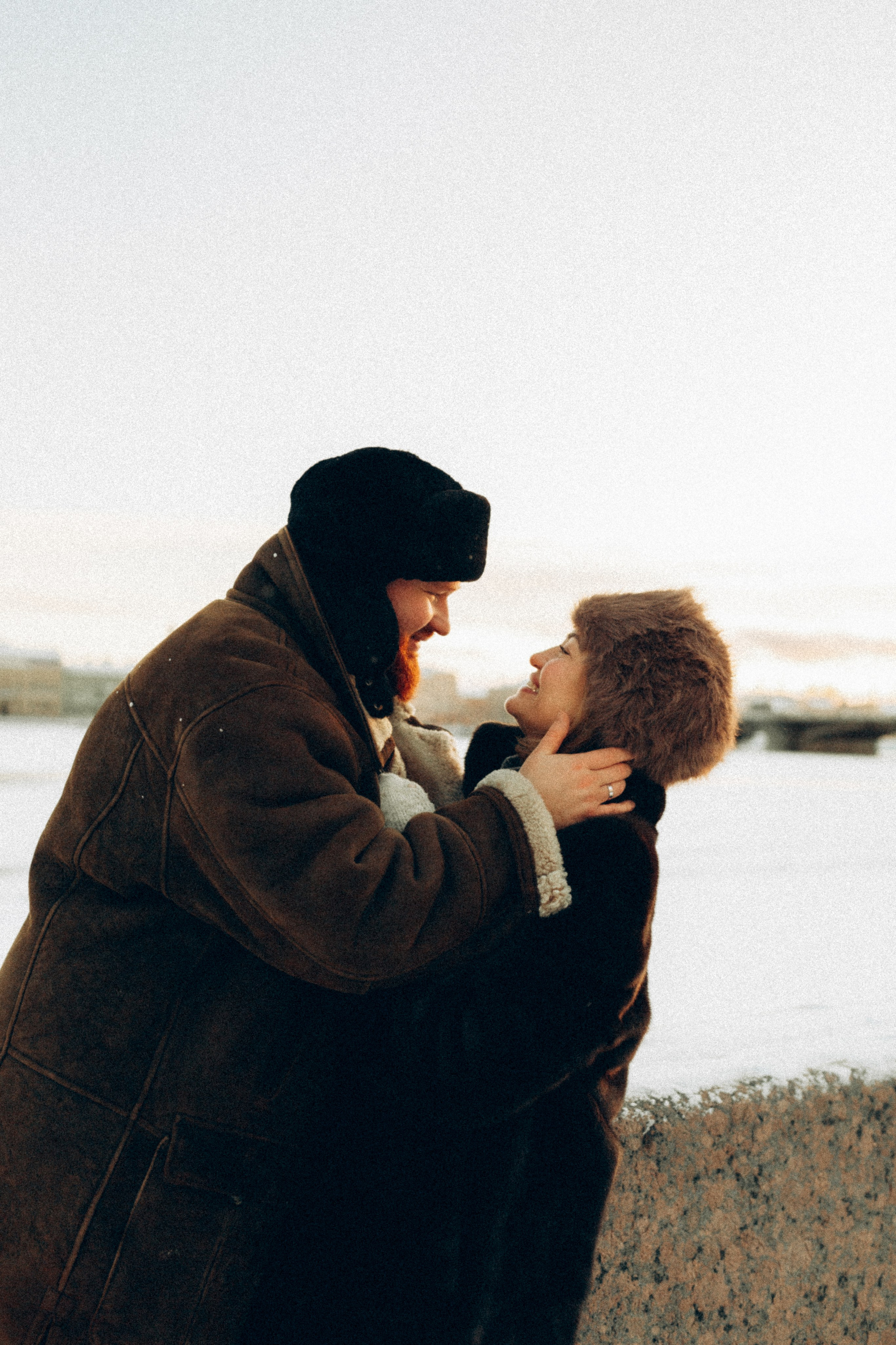 LoveStory зимняя. Фотограф Санкт-Петербург Князева Елизавета