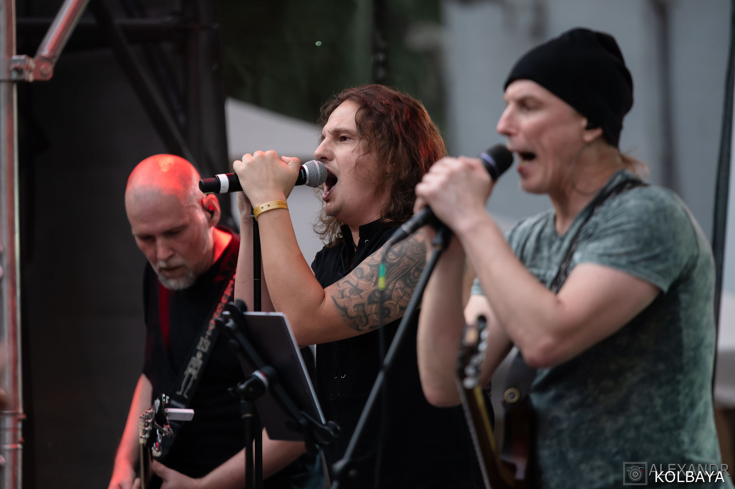 Фоторепортаж с мэшап концерта группы Черный Обелиск 4 июля 2024 года. Концертный и театральный репортажный фотограф в Москве Александр Колбая
