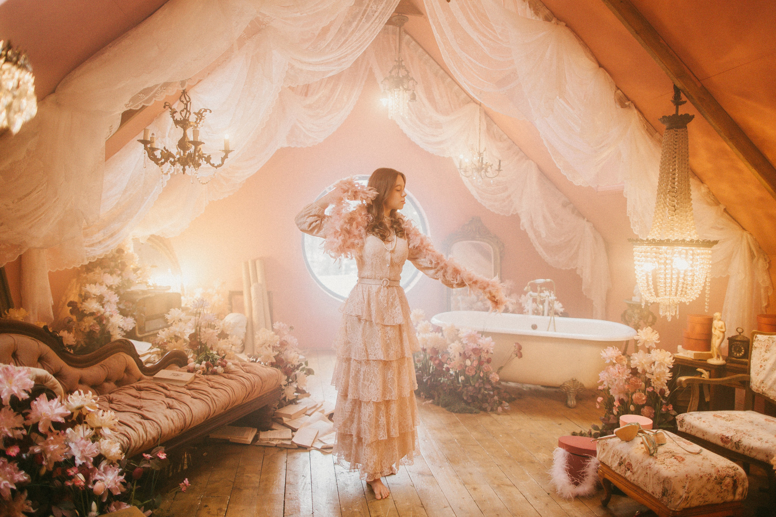 Женский портрет. Фотограф Валентина Волкова. Москва, Апрелевка, Переделкино