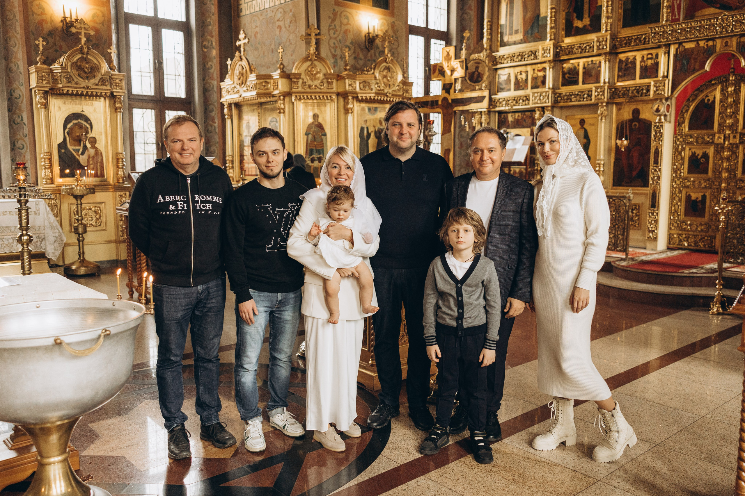 Крещение Дианы. Семейный фотограф в Москве Виктория Ястребинская