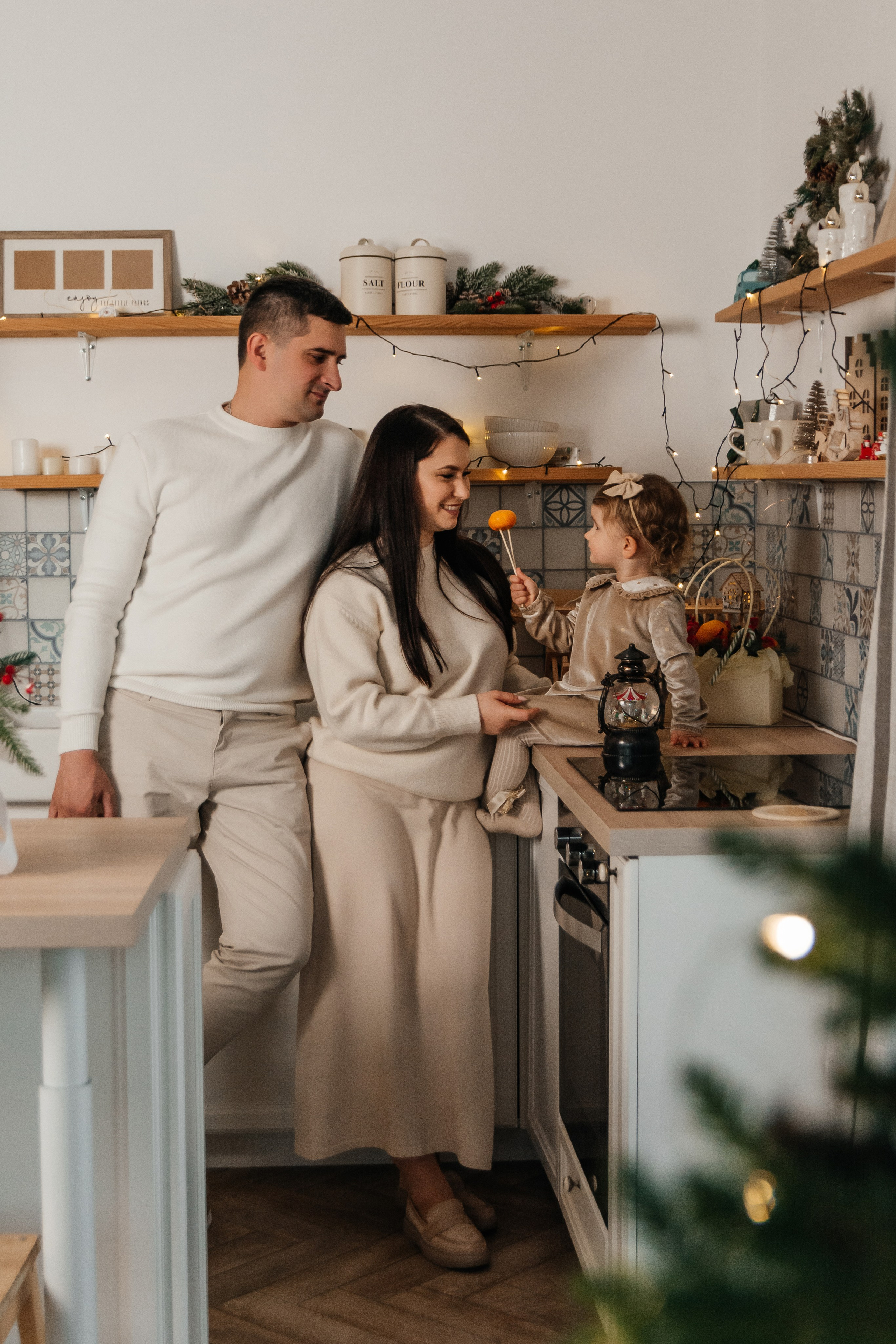Семейная новогодняя фотосессия Татьяны. Семейный и детский фотограф Кущ Наташа