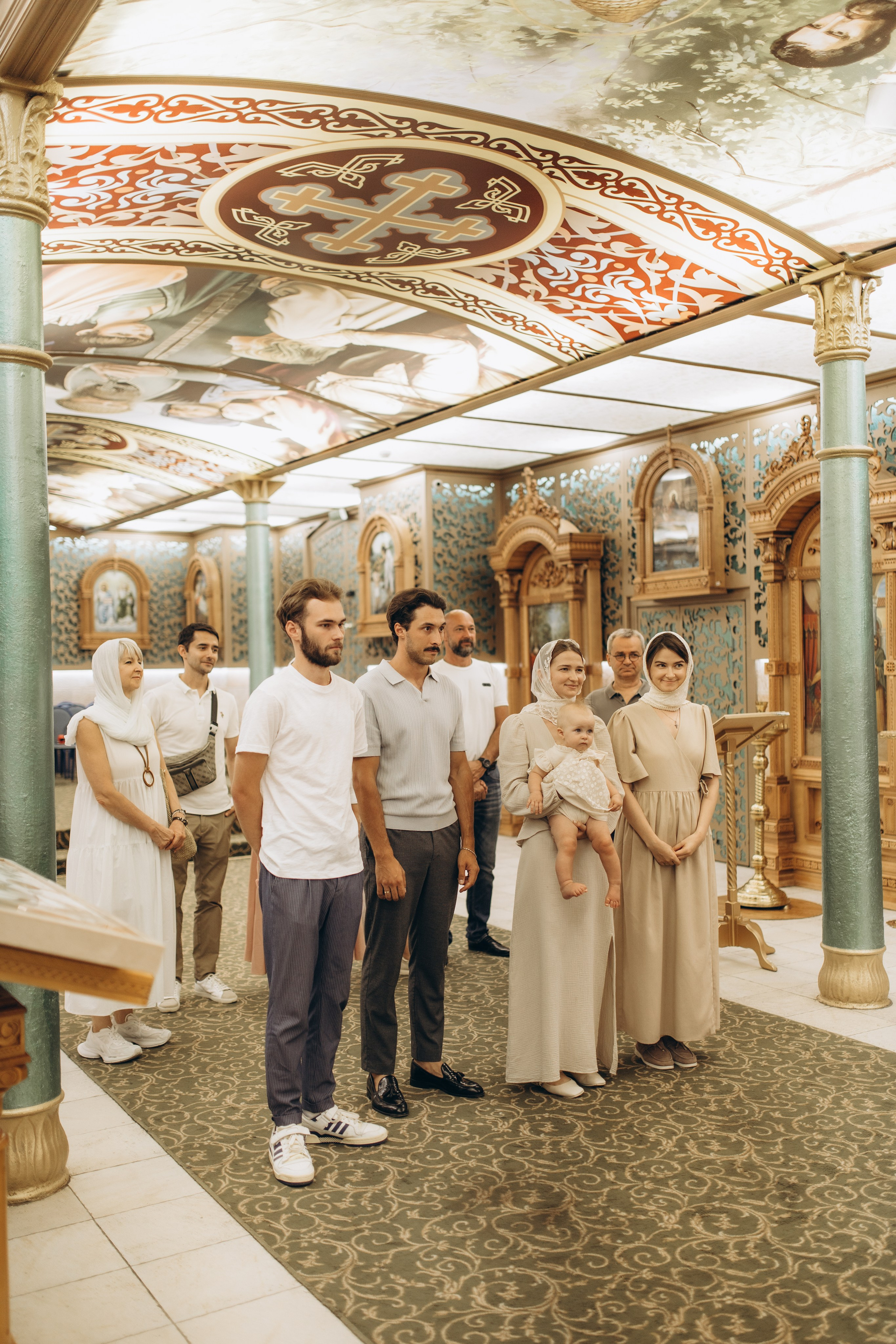 Крещение Марии и Валерии. Семейный фотограф в Краснодаре Виктория Кокоулина