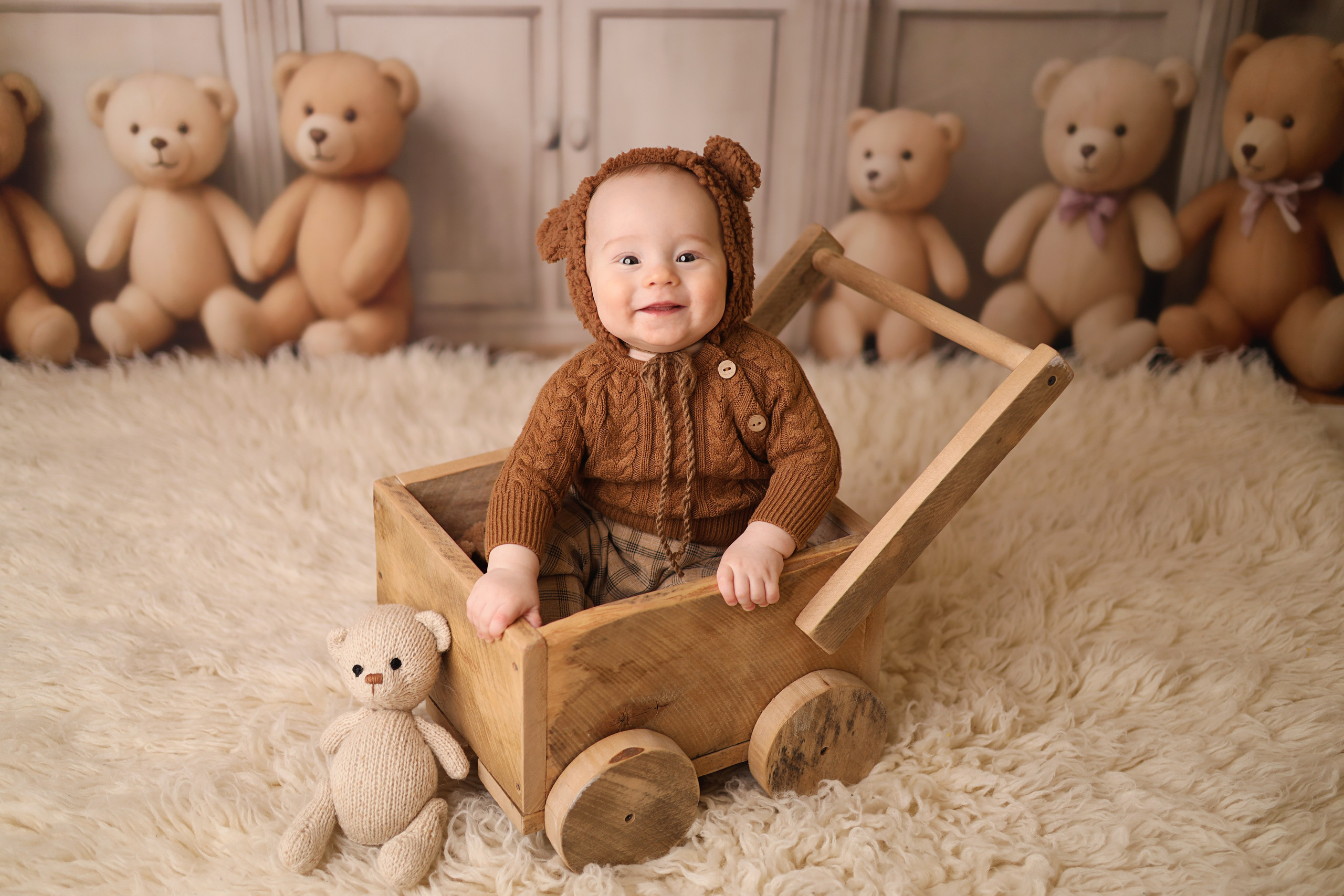 Фотосъемка малыша в 6 месяцев в Москве. Фотограф новорожденных Москва. Ньюборн фотограф Москва