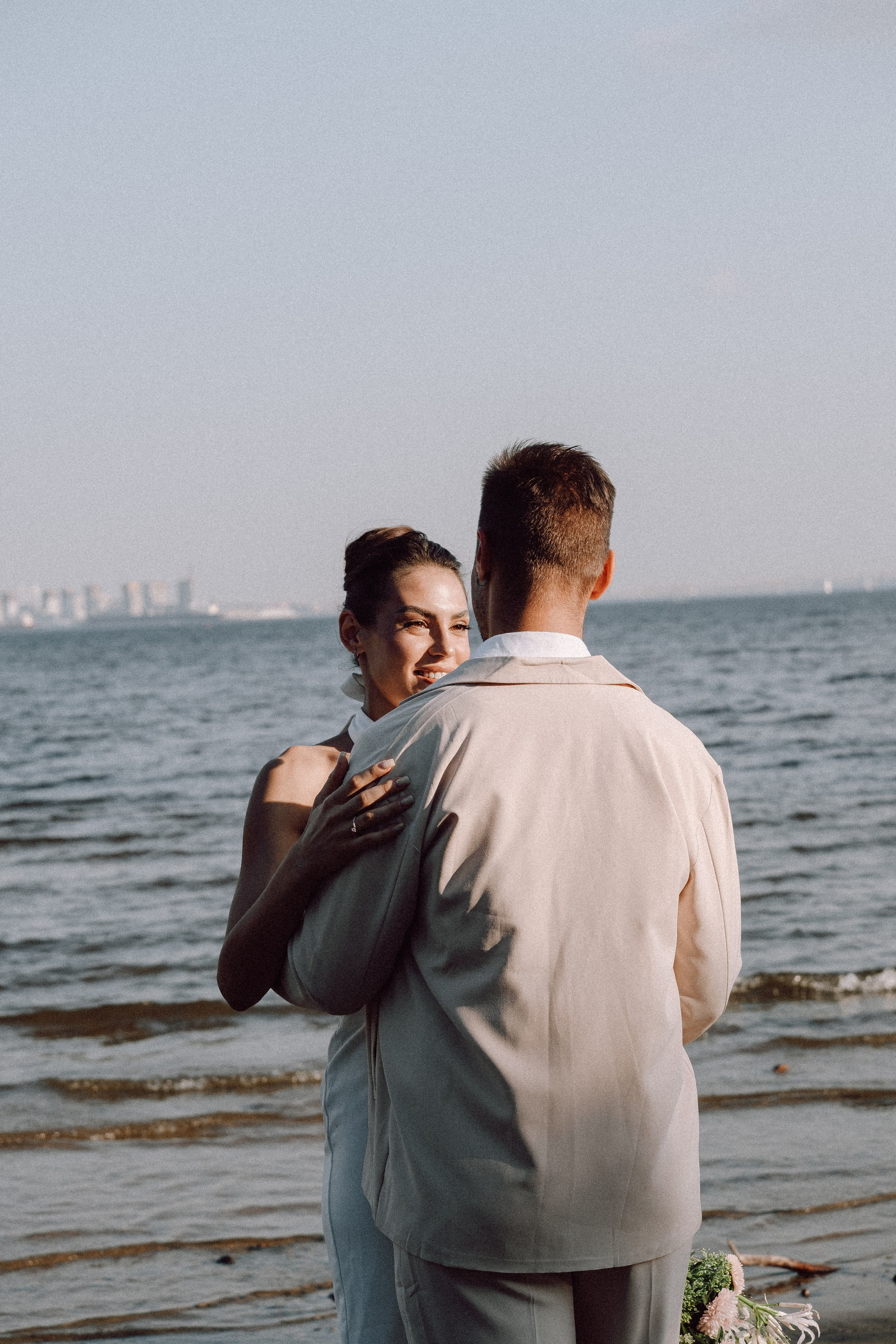 СВАДЕБНАЯ ФОТОСЕССИЯ ВЫЕЗДНОЙ ЦЕРЕМОНИИ (ФИНСКИЙ ЗАЛИВ). Профессиональный фотограф, Санкт-Петербург — Виктория Богомолова