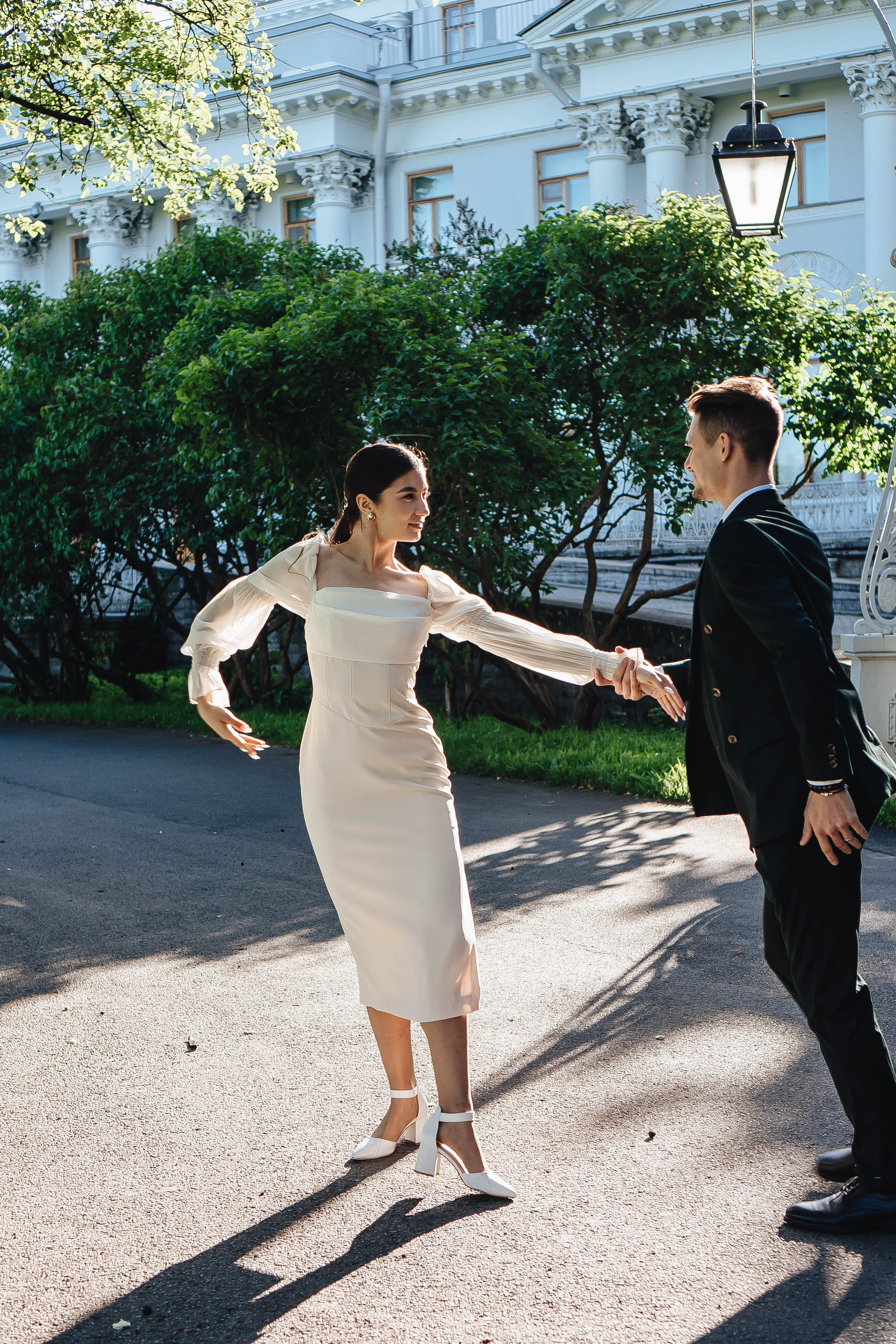 СВАДЕБНАЯ СЬЕМКА НА РАССВЕТЕ НА ЕЛАГИНОМ ОСТОРОВЕ. Профессиональный фотограф, Санкт-Петербург — Виктория Богомолова