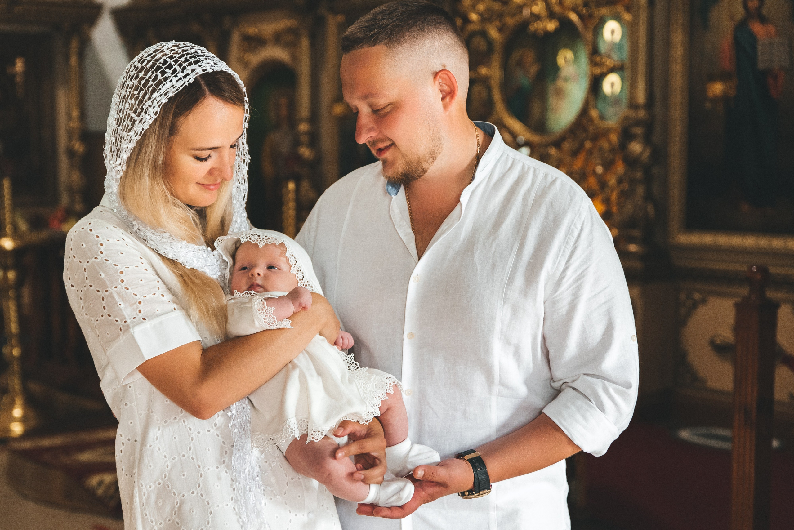 Крещение Василисы. Семейная фото и видеосъёмка. Брянск