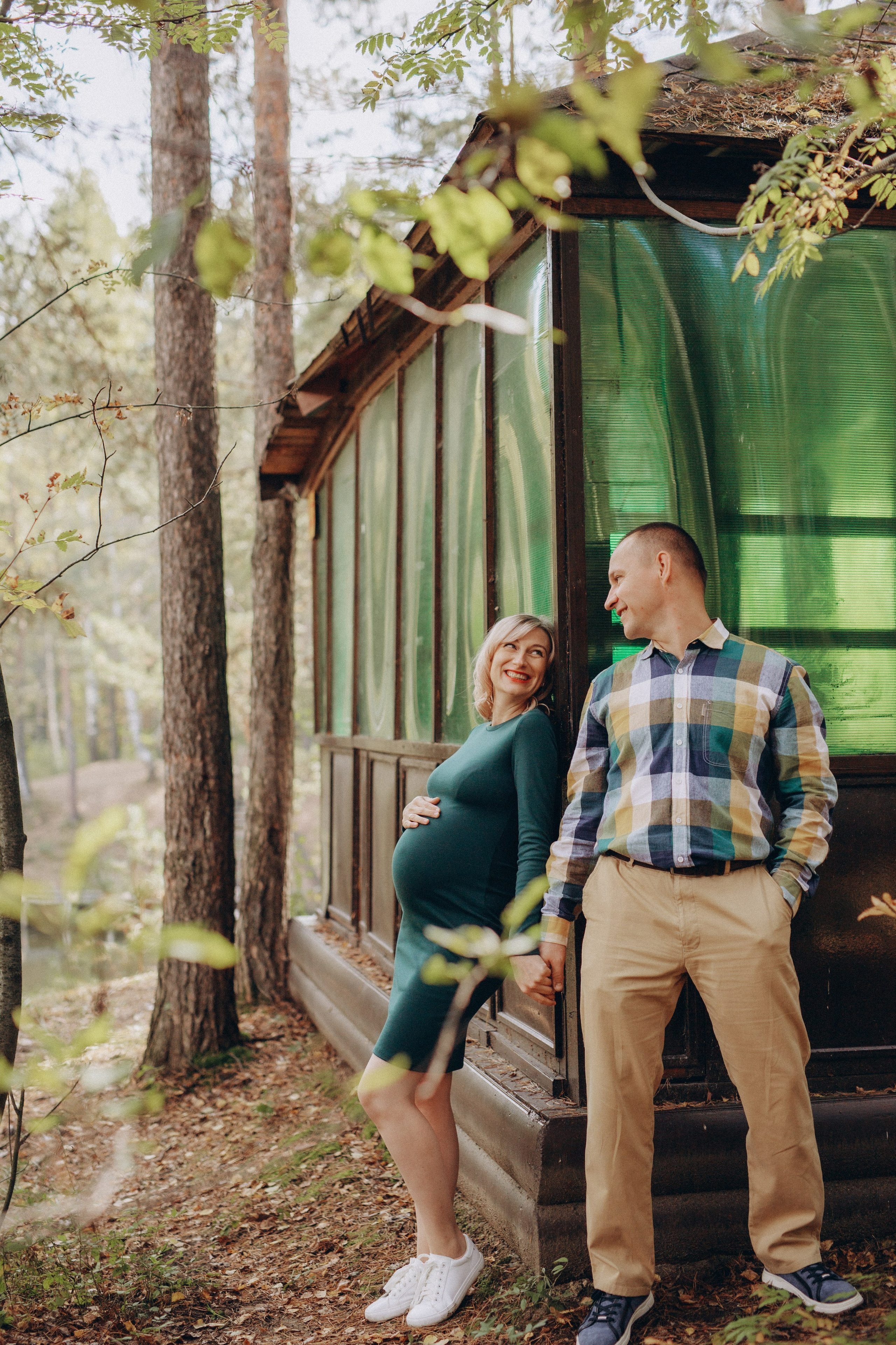 Елена и семья. Фотограф Анастасия Петрова