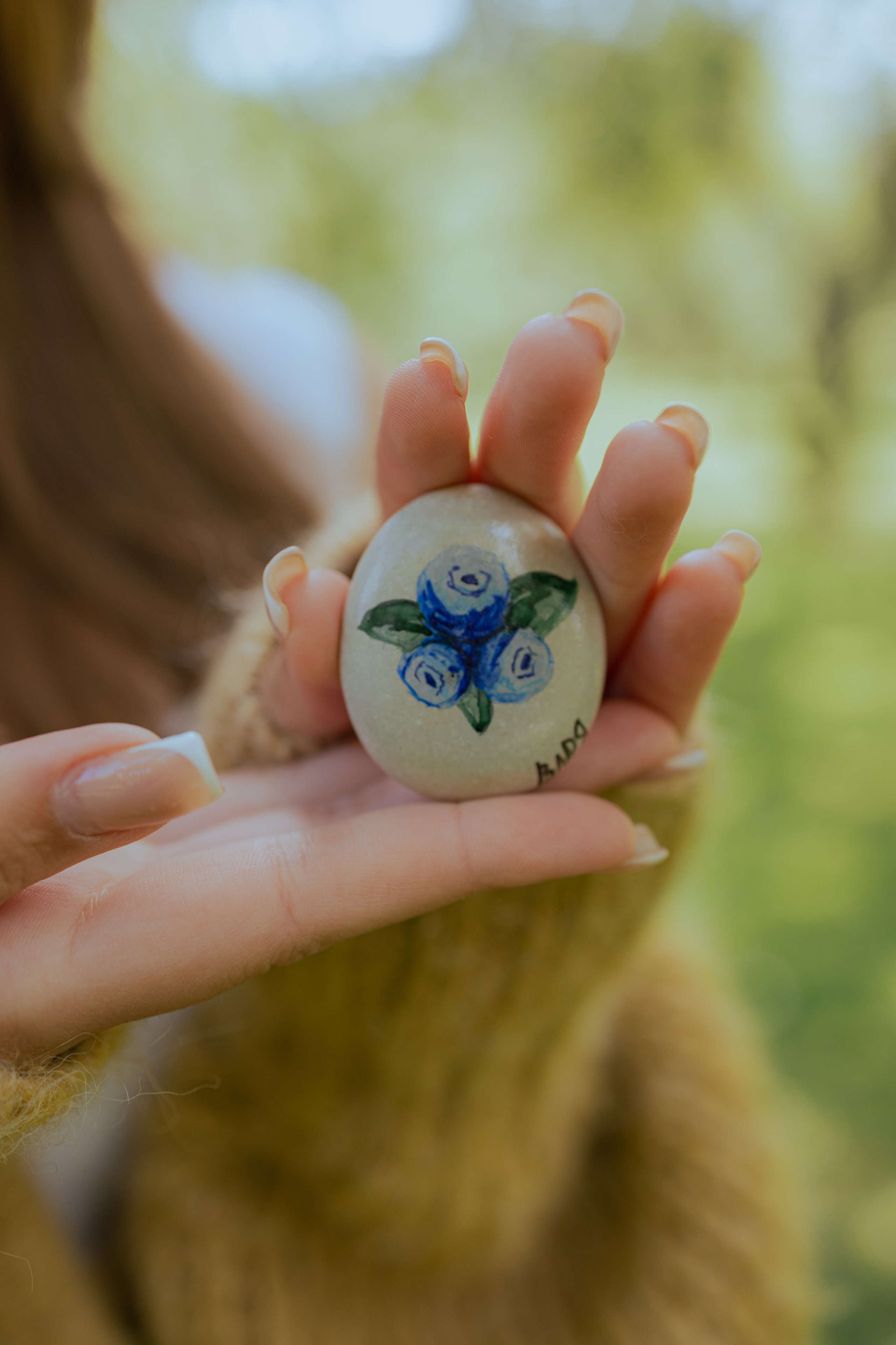 Мк Акварель (рисунки на камнях). Анастасия Ракчеева Художник