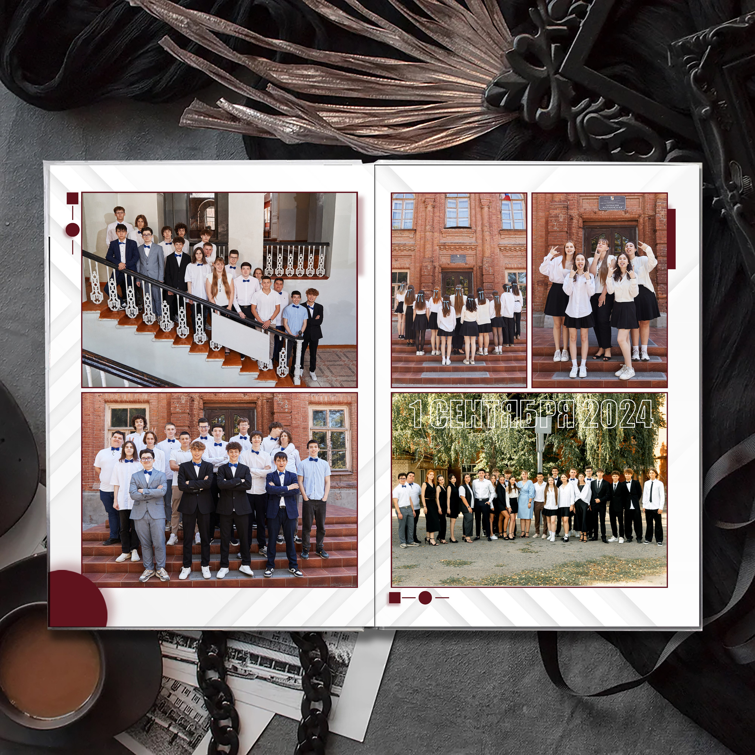 Выпускной альбом для выпускников школы (Дизайн № 213). Современные Выпускные Альбомы в Ростове-на-Дону