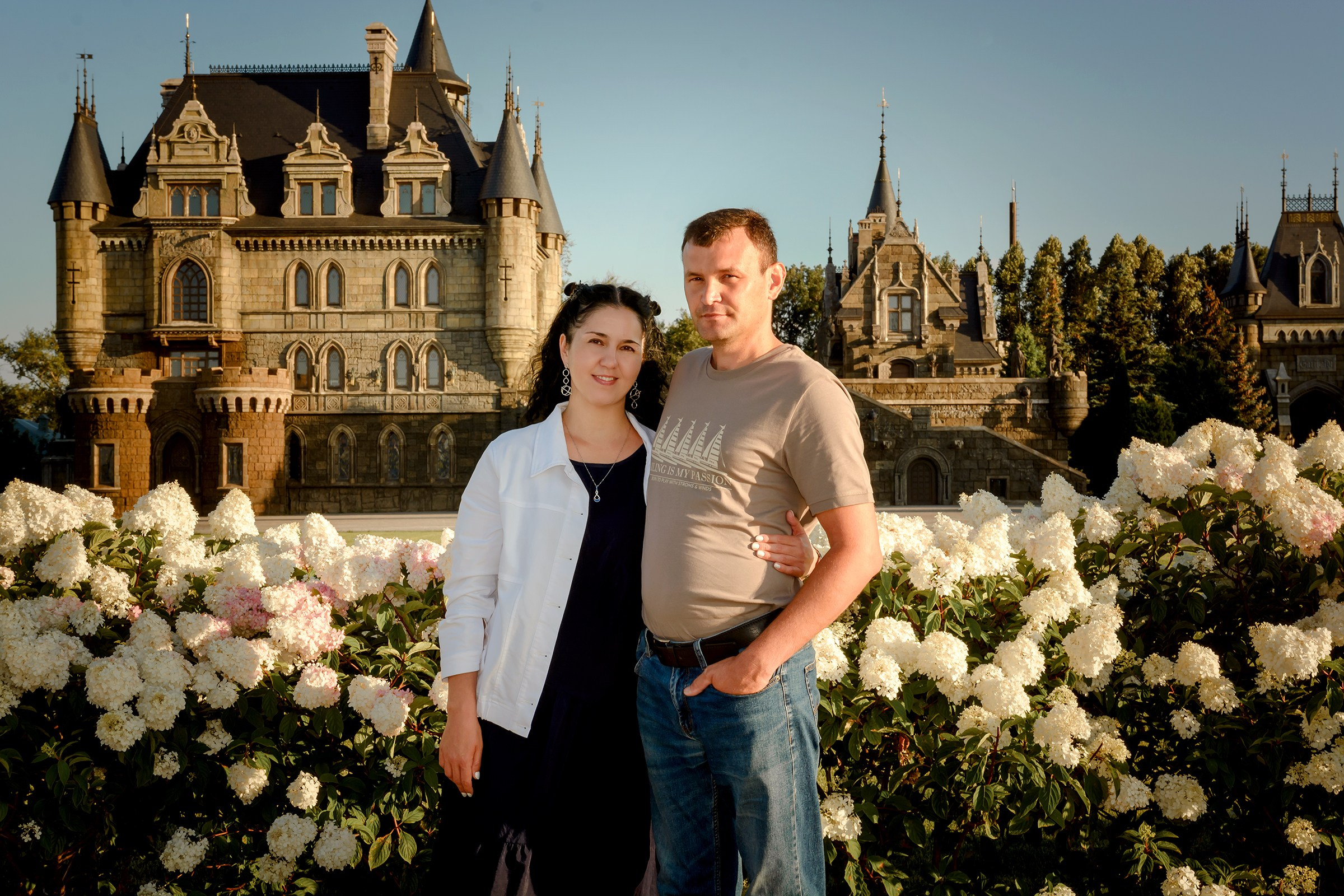 Семейная фотосессия у Замка Гарибальди. Фотограф Оксана Сафонова г. Тольятти