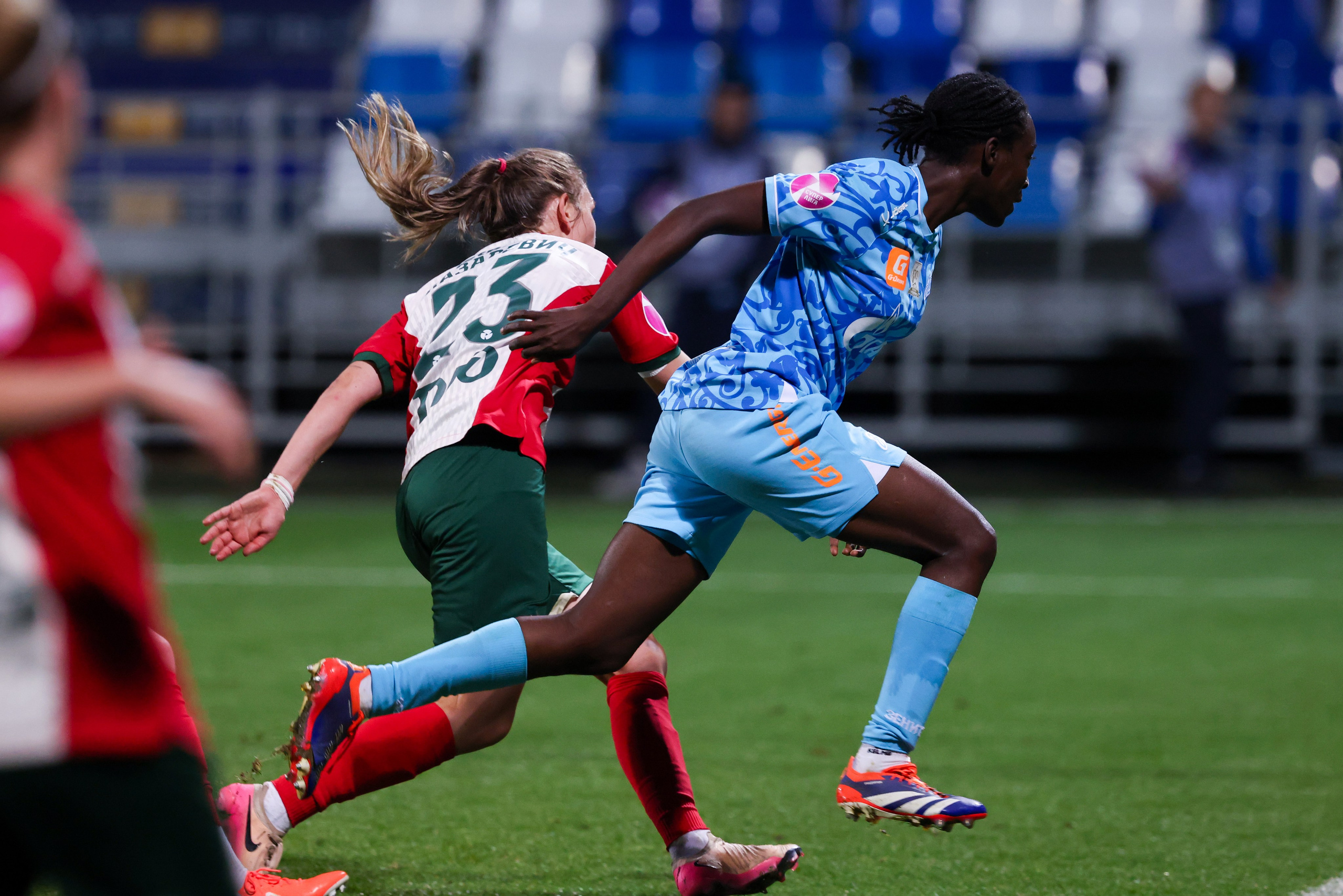 ЖФК «Зенит» — ЖФК «Локомотив» Москва Winline Кубок России 13.09.2025. Спортивный и репортажный фотограф Антон Тереханов