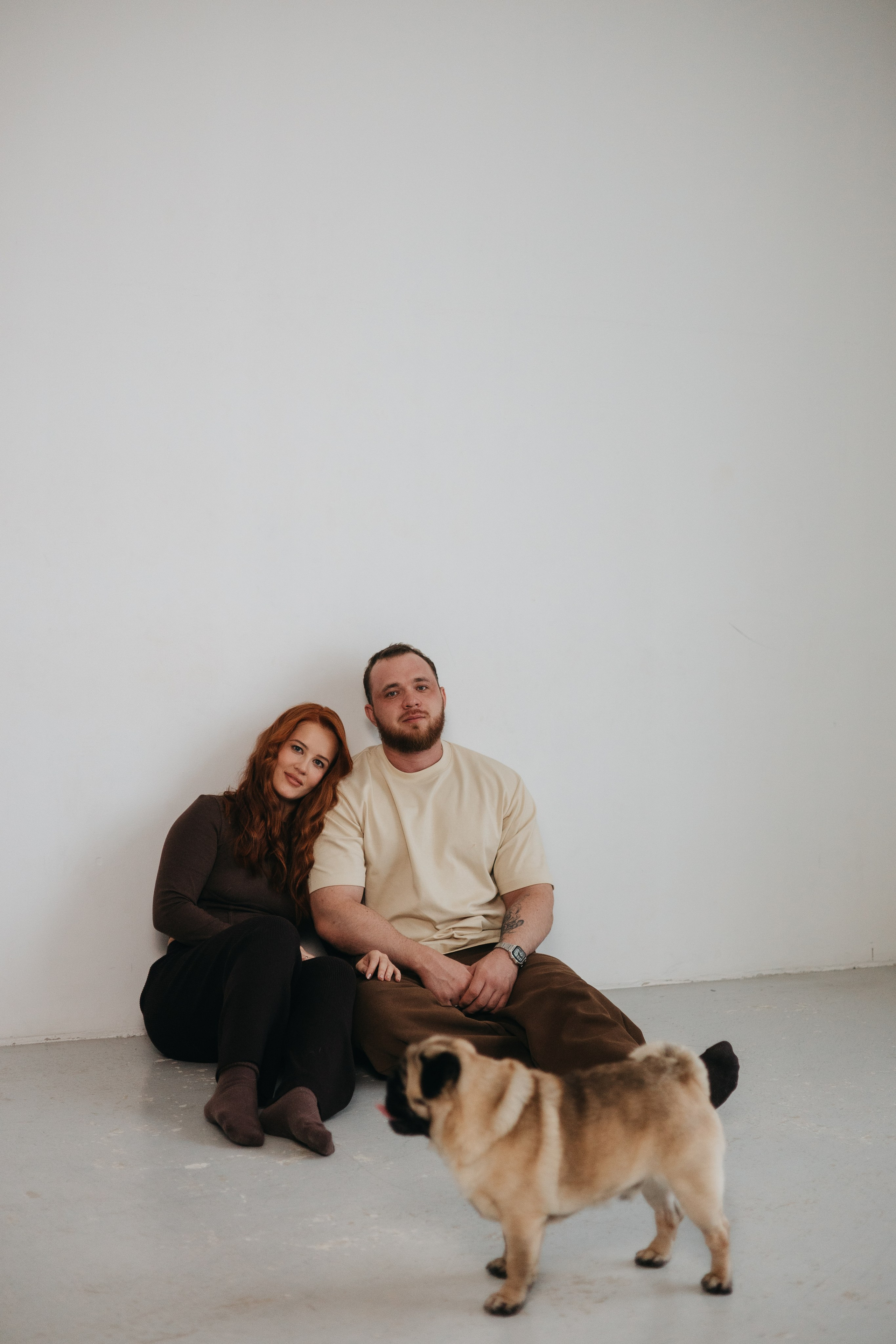 Полина, Артем и Гарри. Фотограф животных Евгения Верцинская