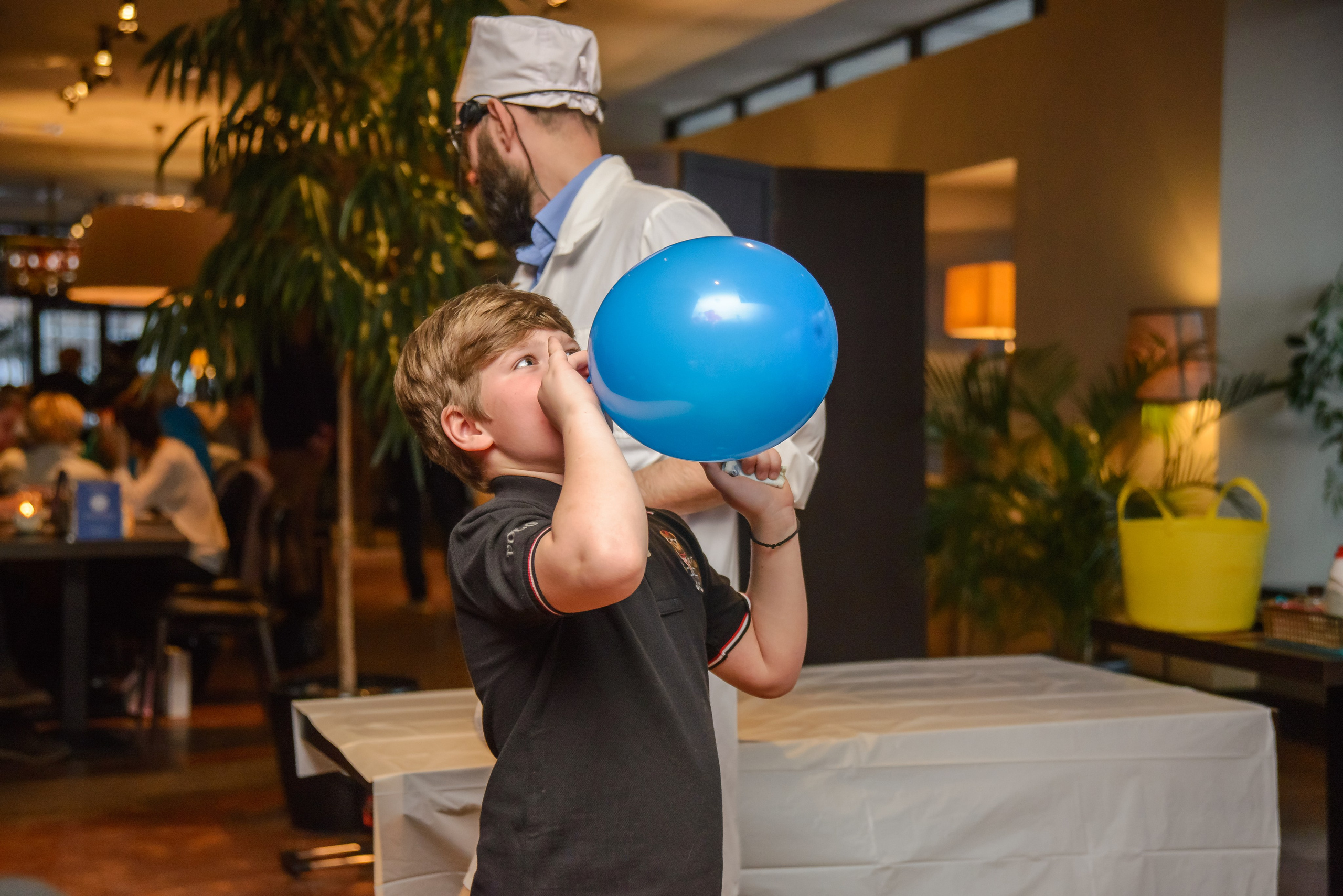 Детский день рождения в ресторане