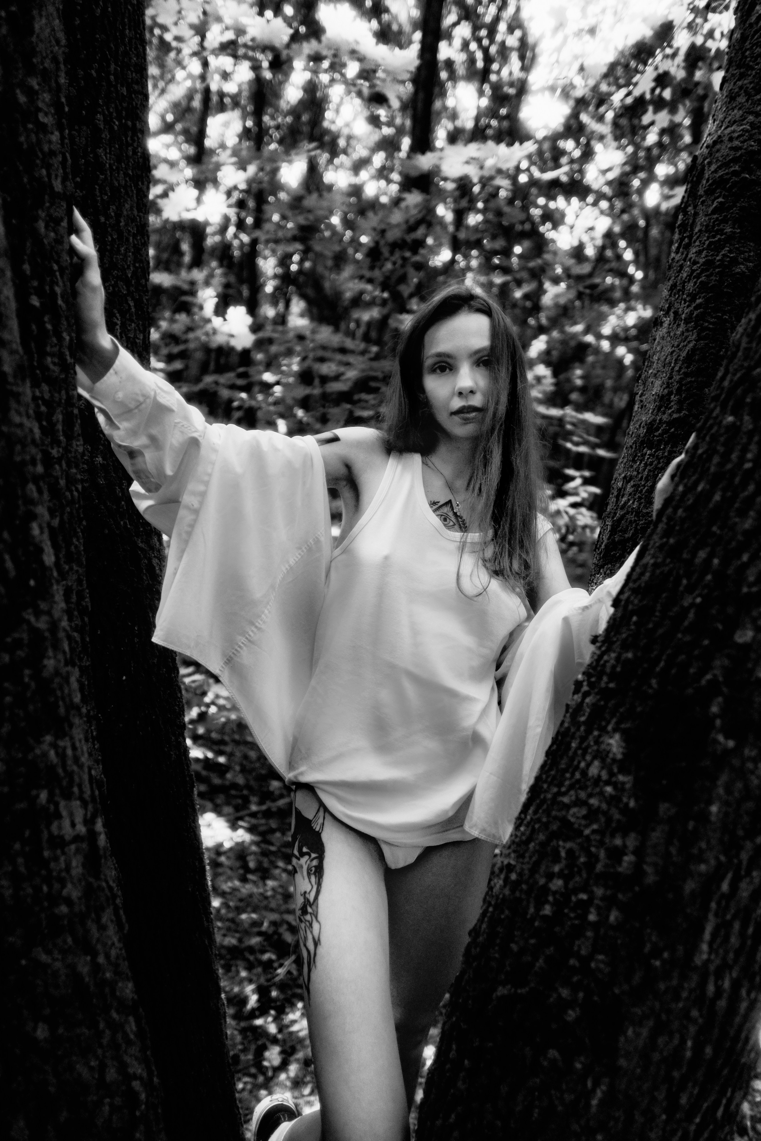 Анастасия. Лес. Part #2. Дмитрий Пропадалин, Нейрофотография