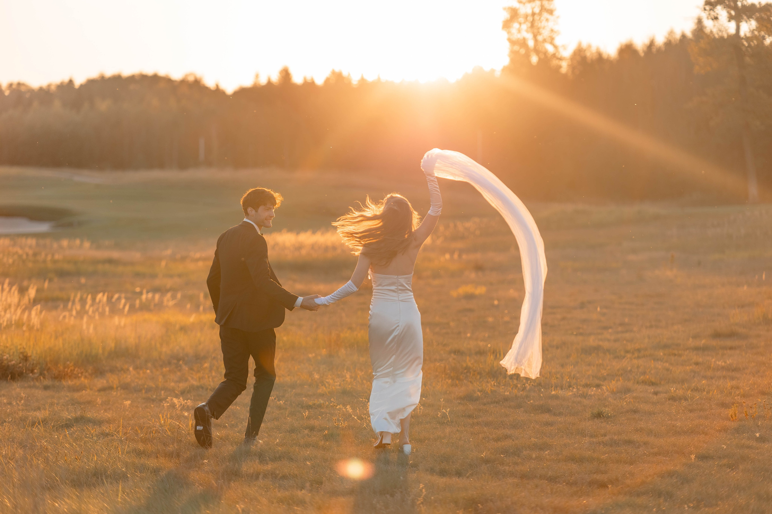 Свадебная съемка на закате!. Иванова Ирина Свадебный и семейный фотограф г. Уфа
