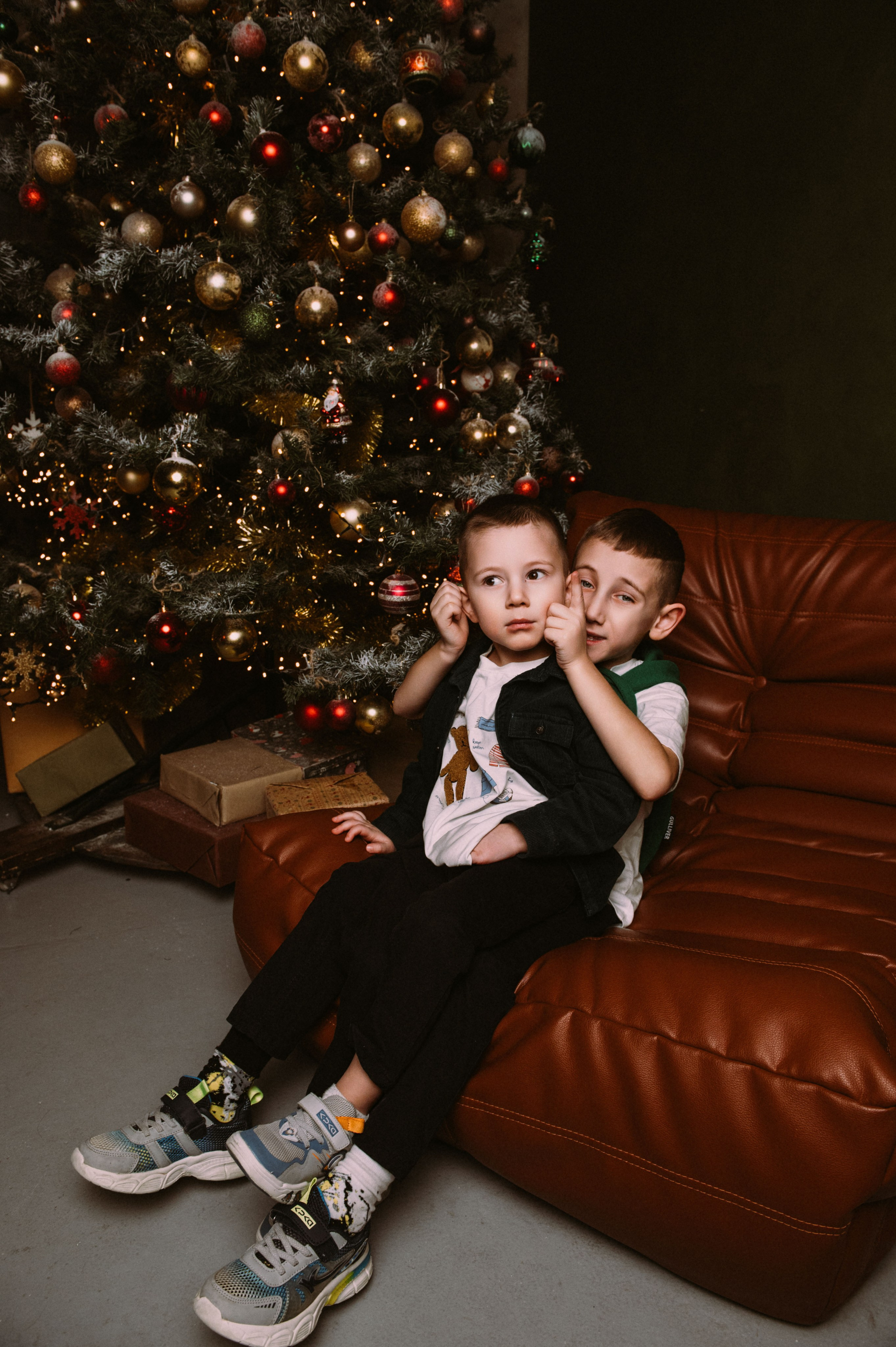 Большая семья собралась вместе на Новый год. Фотограф в Сургуте Светлана Гибадуллина