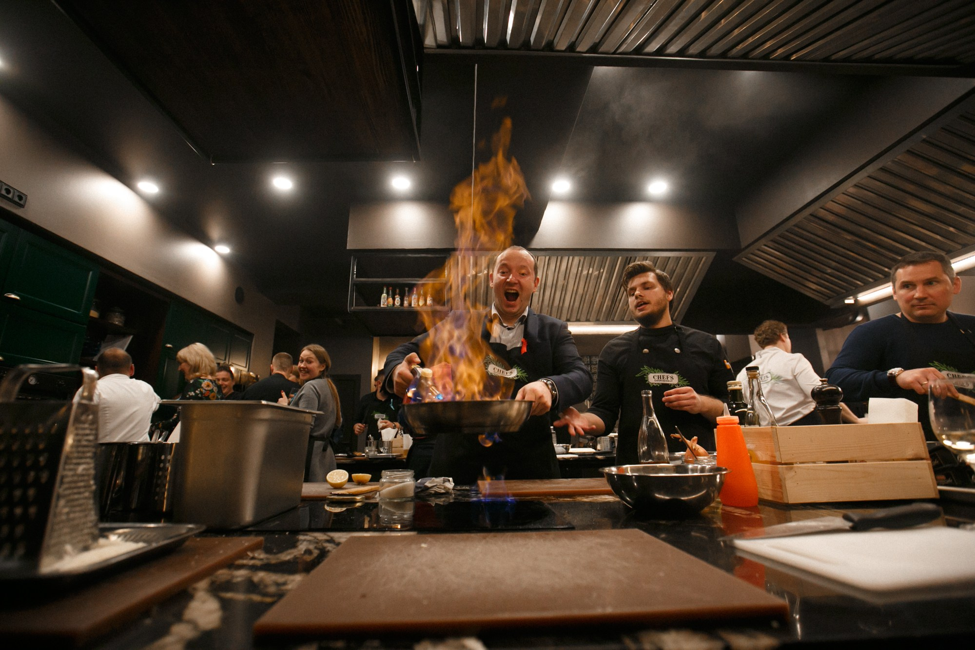 «CHEFS EATERTAINMENT». Рабочая сторона — бизнес портрет и репортаж в Санкт-Петербурге