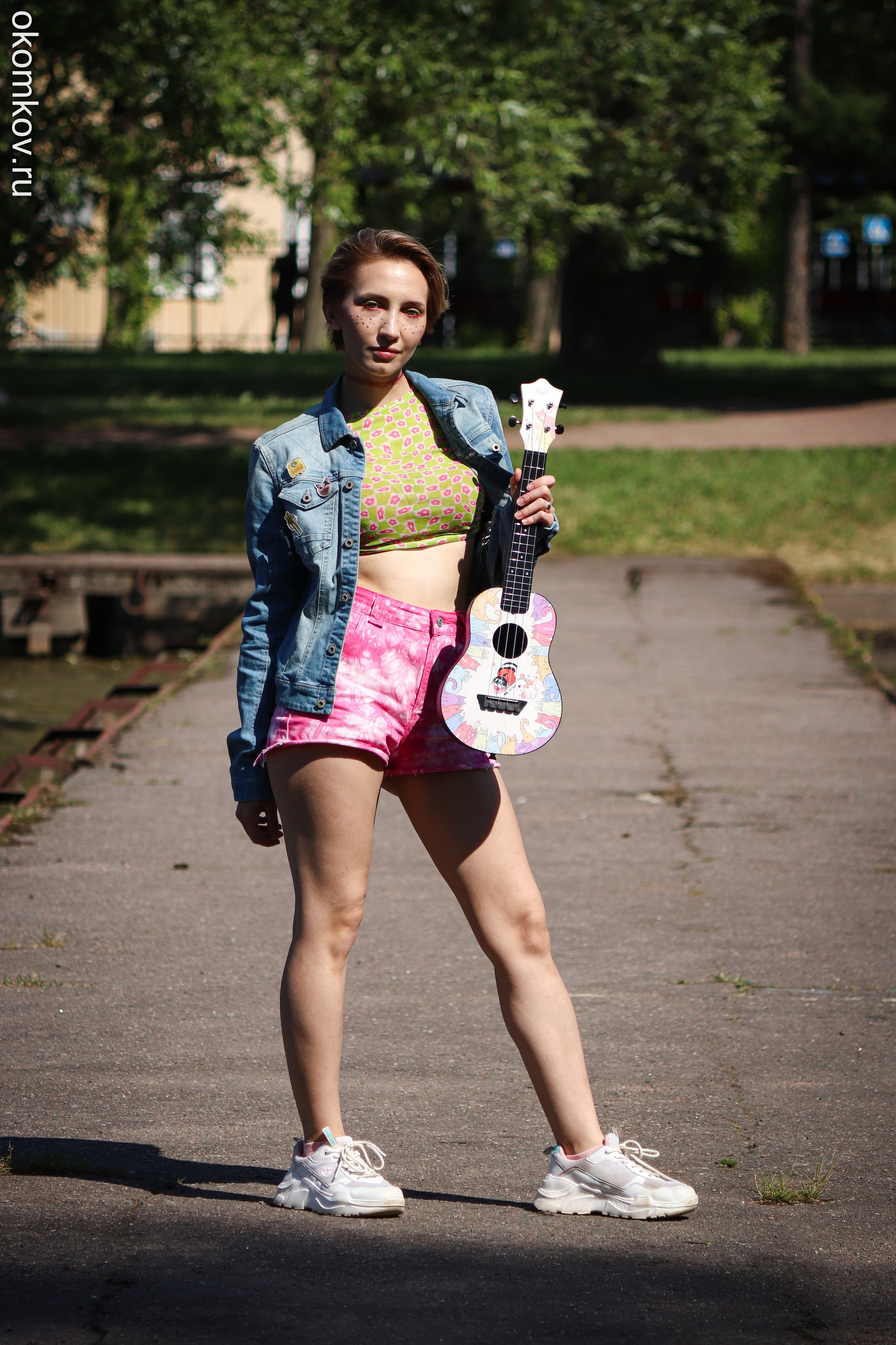 Показ образов на пирсе Московского парка Победы. Ивентный фотограф в Санкт-Петербурге Олег Комков