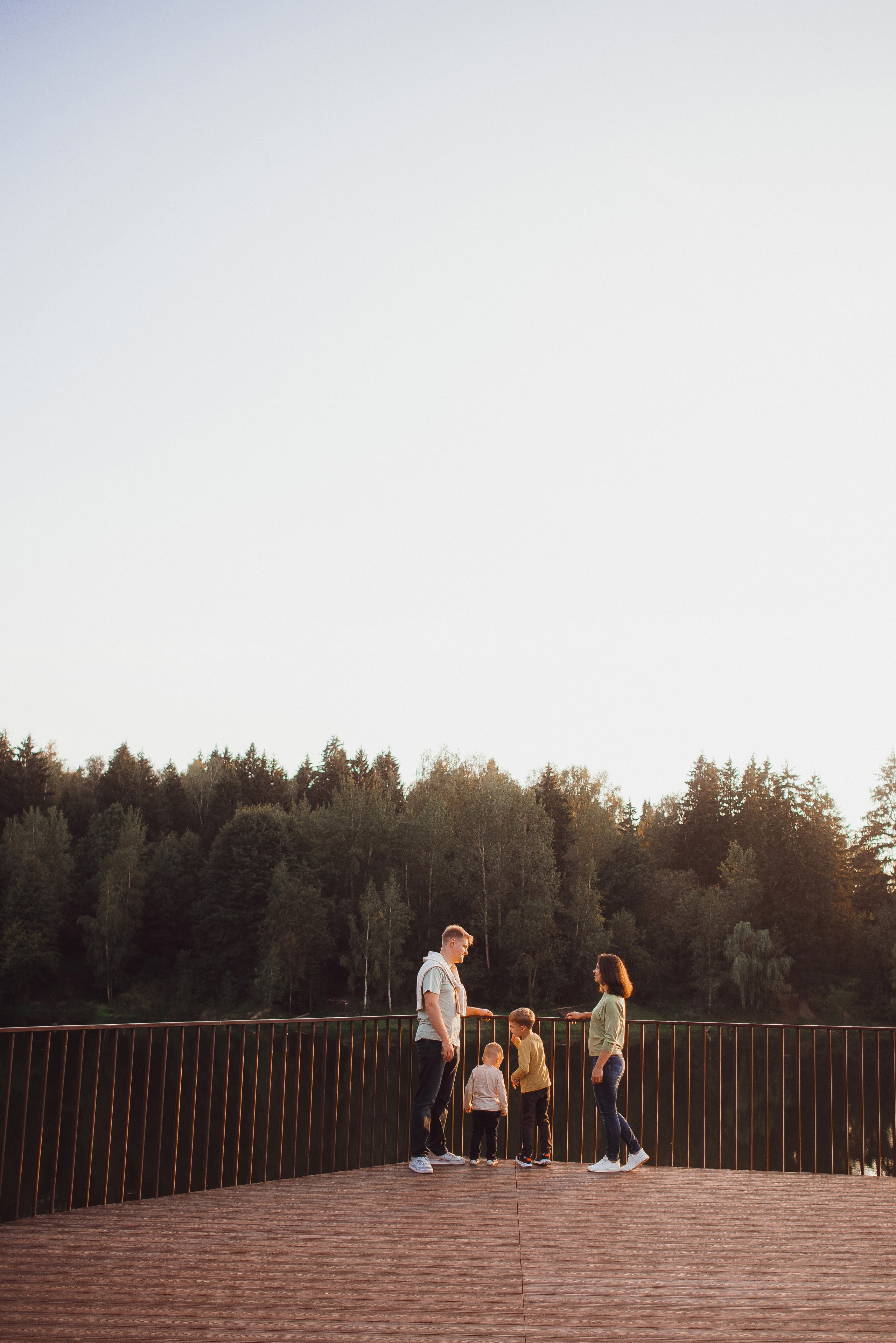 Семейная фотосессия на природе. Семейный и детский фотограф в Обнинске, Калуге, Москве