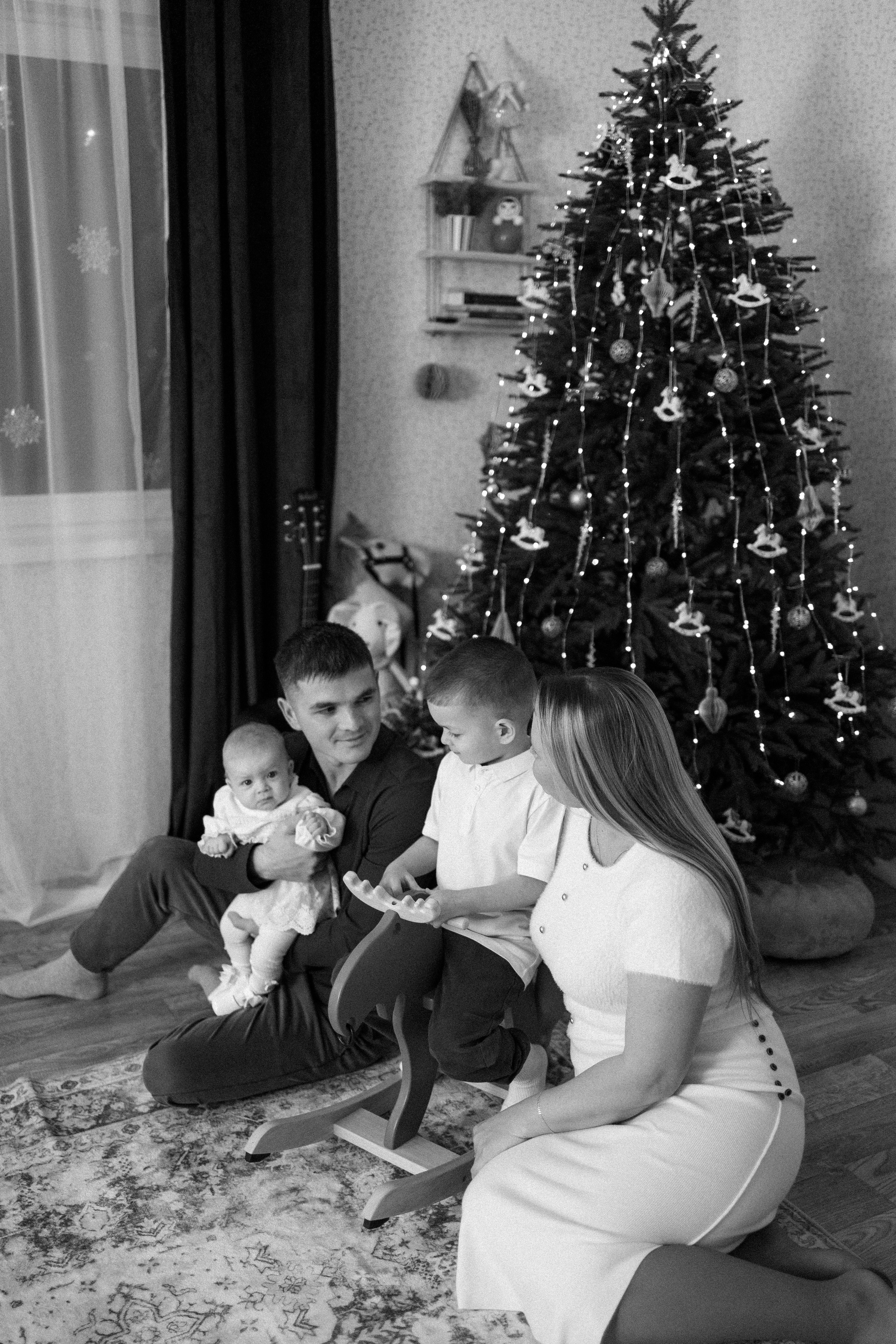 Семейная новогодняя. Фотограф Татьяна Семенова