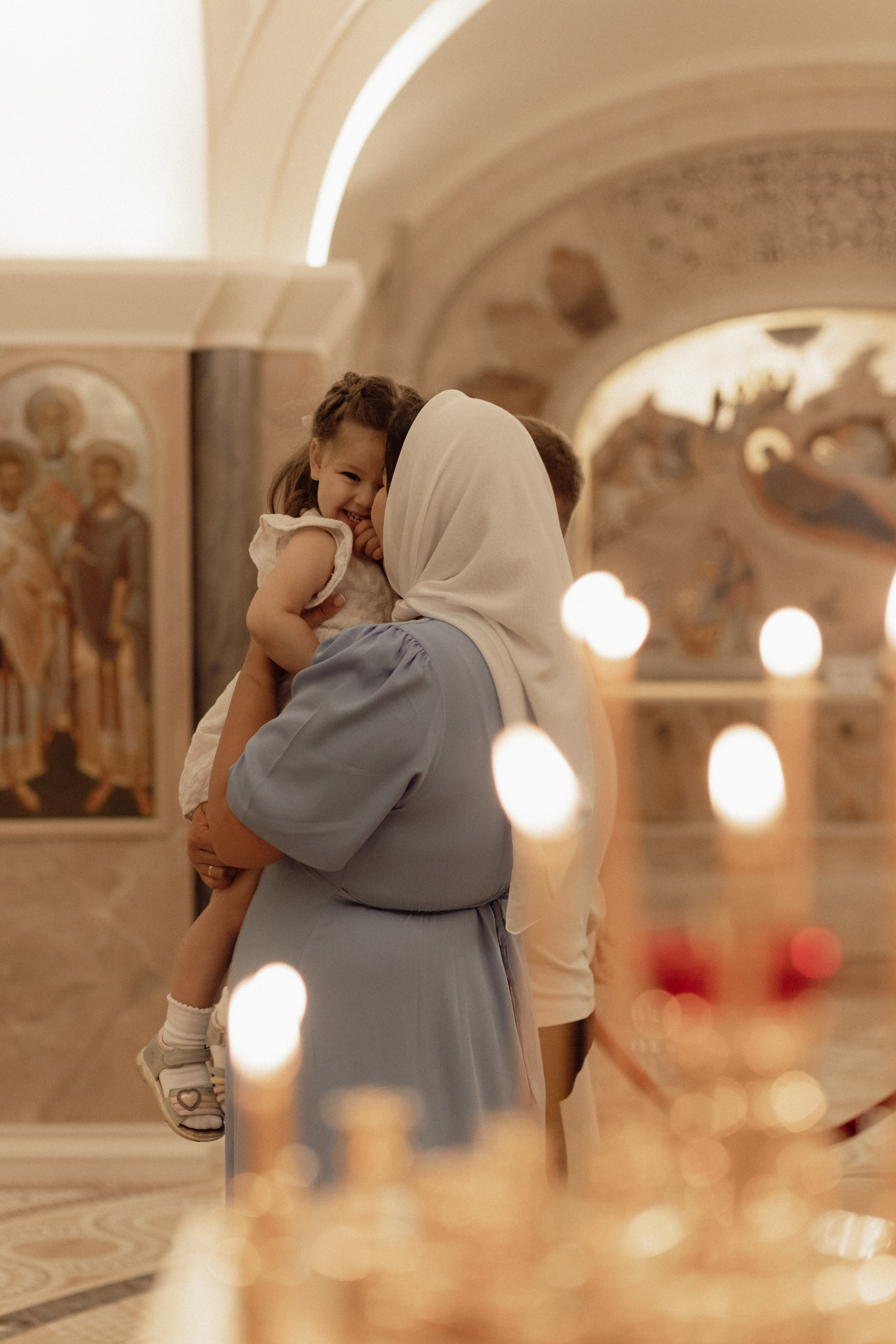 Крещение Киры. Семейный и свадебный фотограф в Челябинске Мария Леонтьева