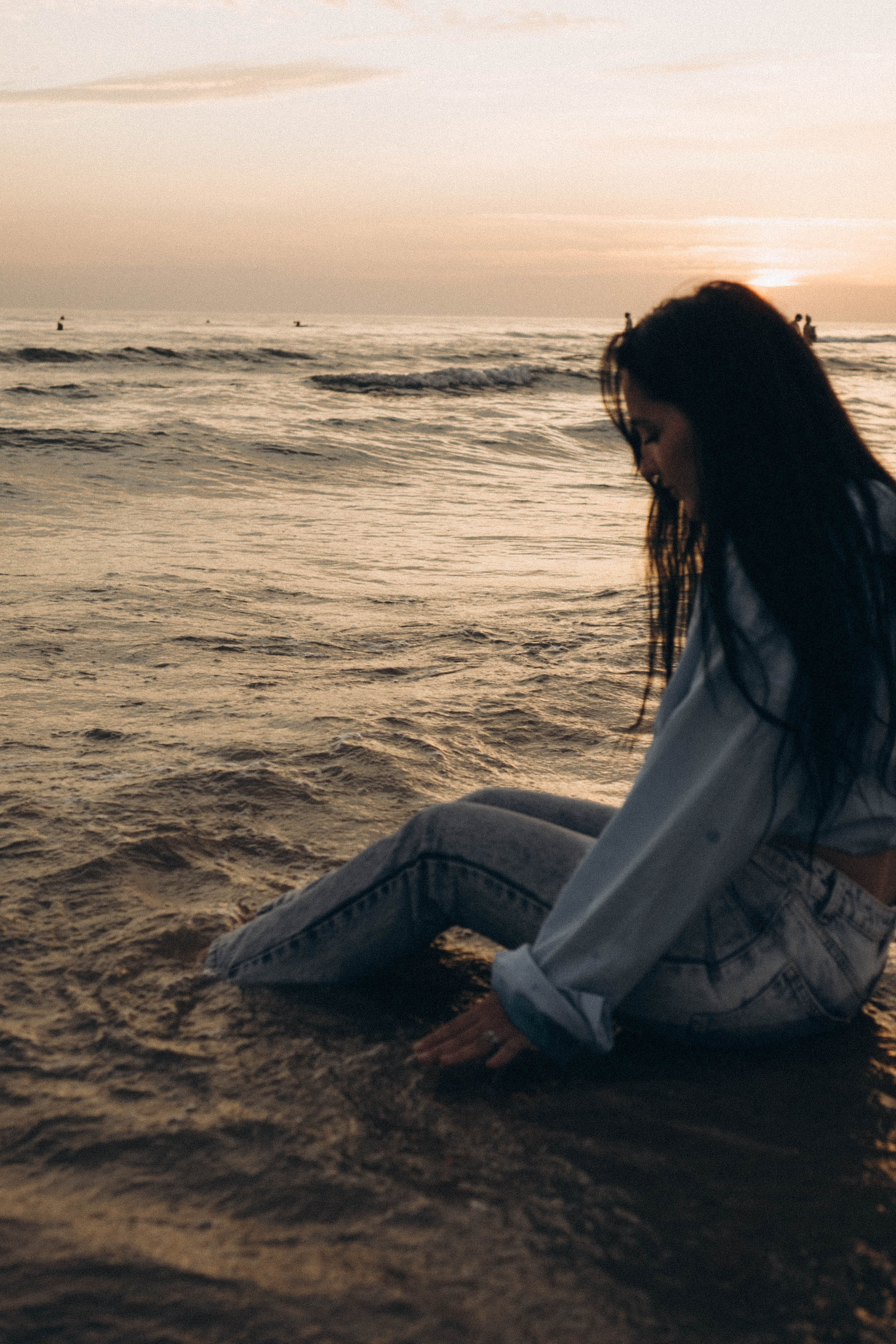 Июльский вечер на берегу черного моря. Профессиональный фотограф, Санкт-Петербург — Виктория Богомолова