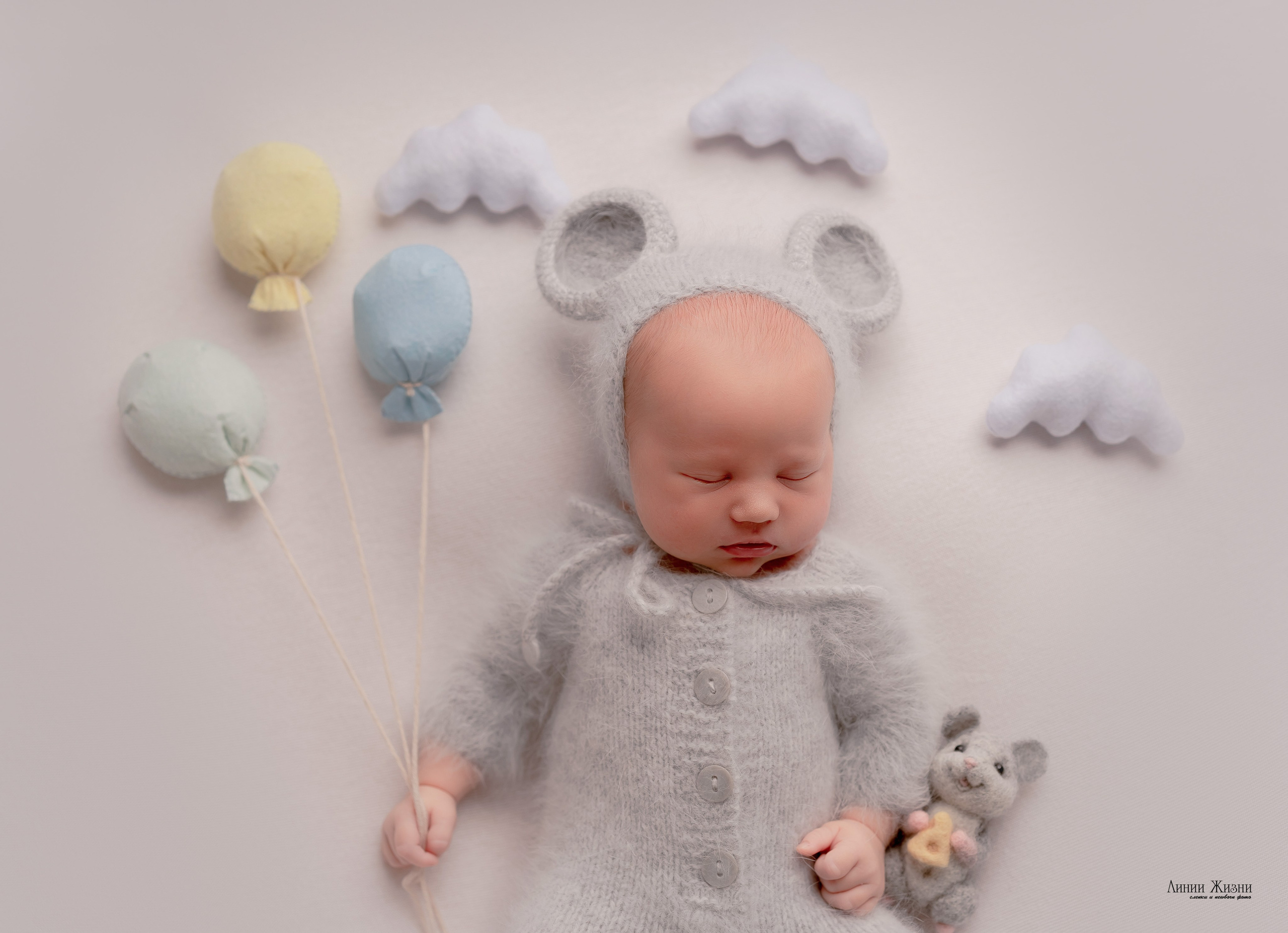 Тимофей 19 дней. Фотограф новорожденных в Нижнем Новгороде Сергеева Оксана