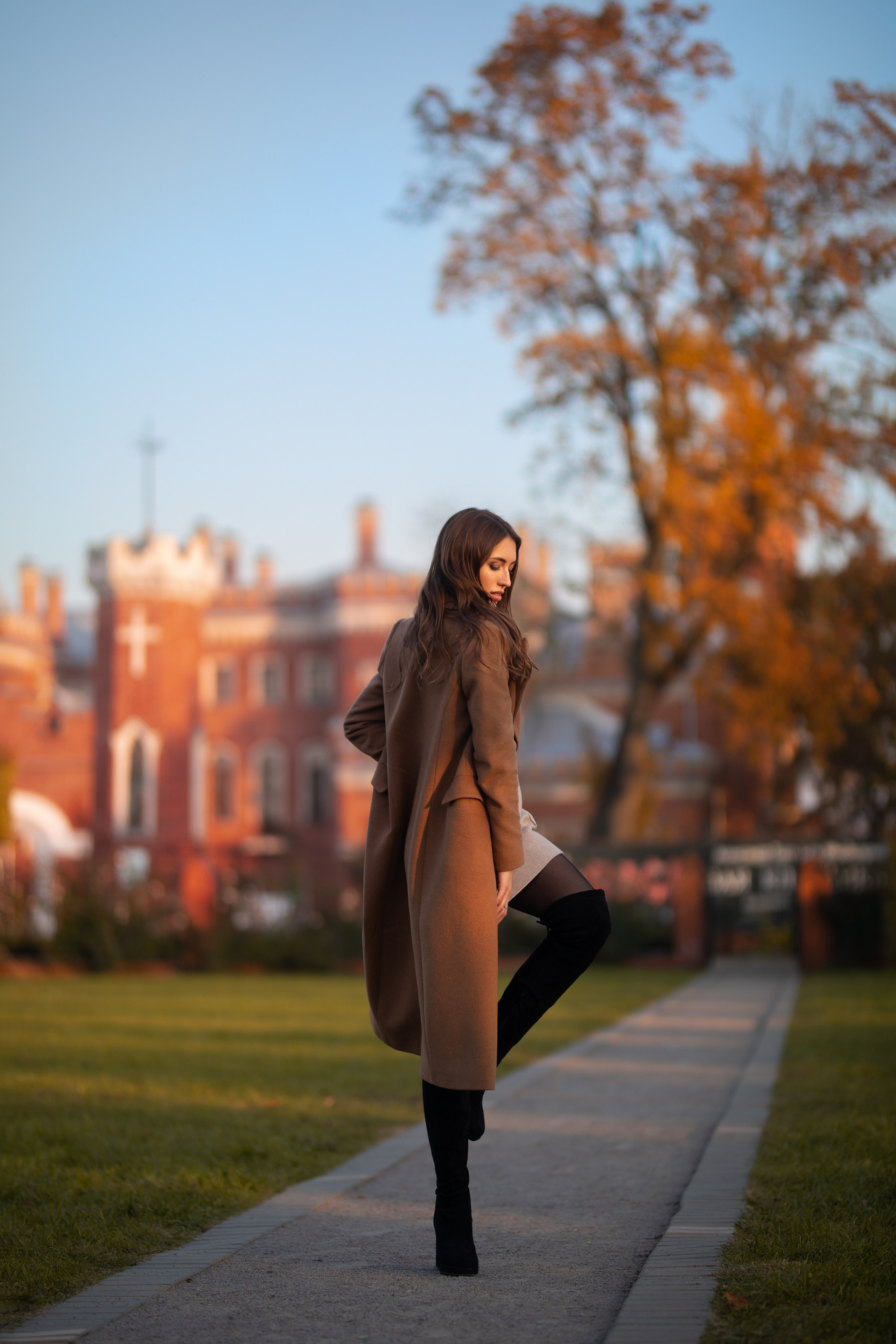 Осенняя съемка с Анастасией на природе в формате для «себя»