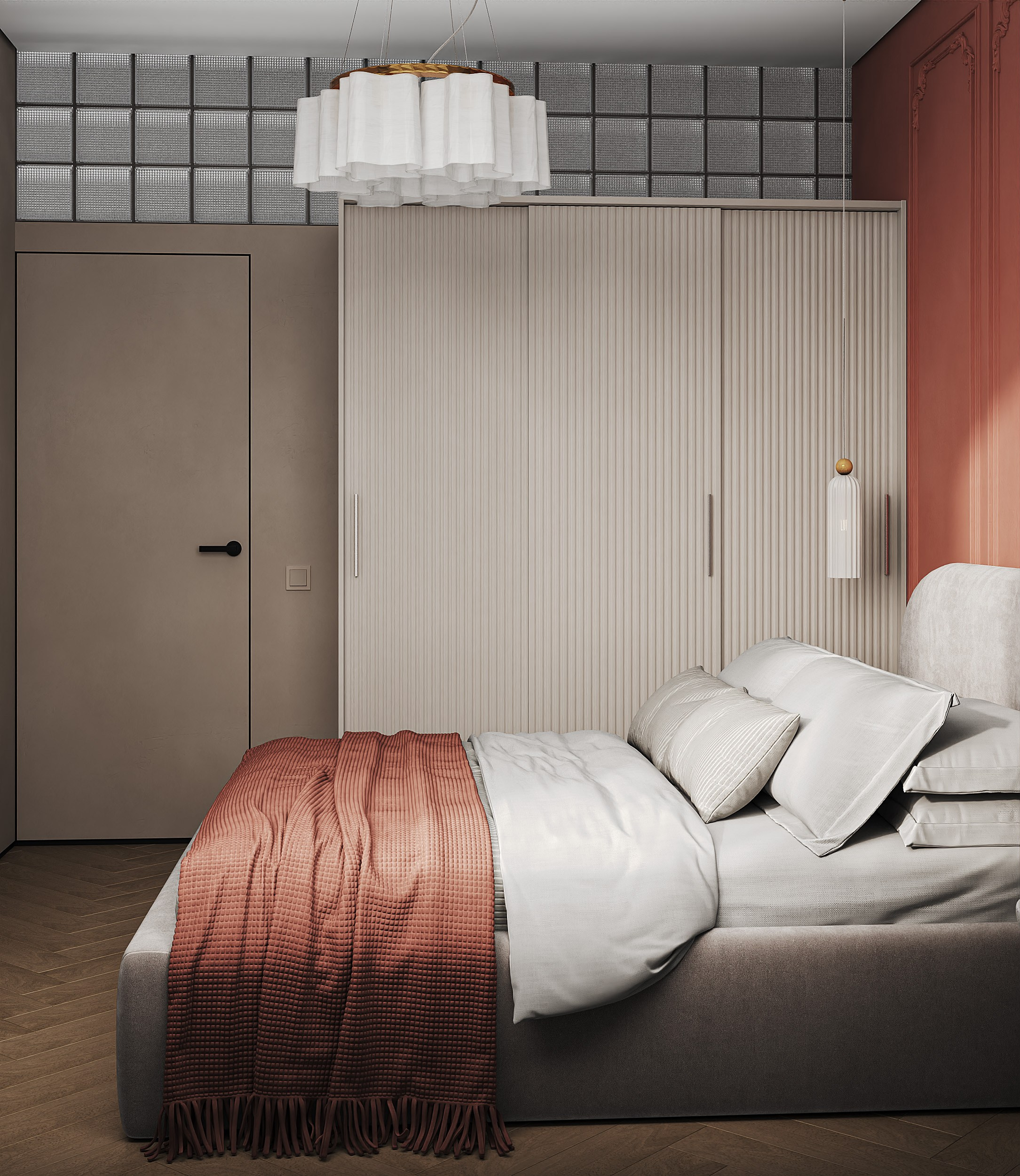 Яркая, сочная и уютная 1-комнатная квартира 🧡