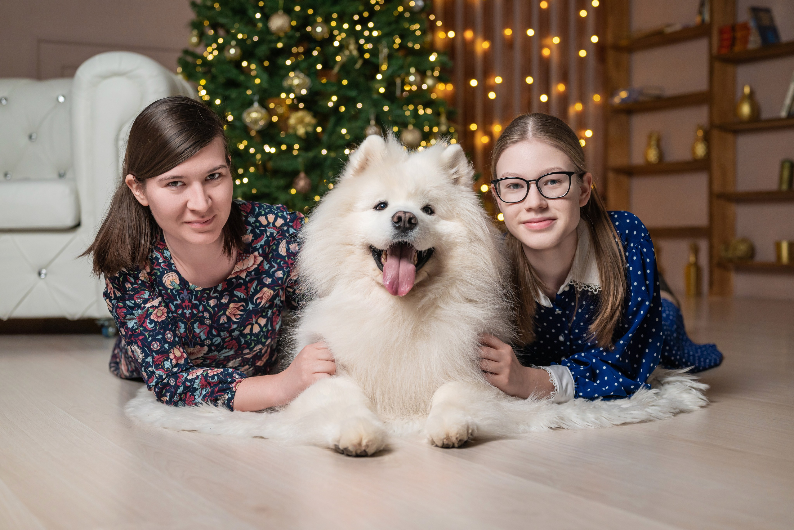 Фотопроект с самоедом 2023 г. Фотограф в городе Салават