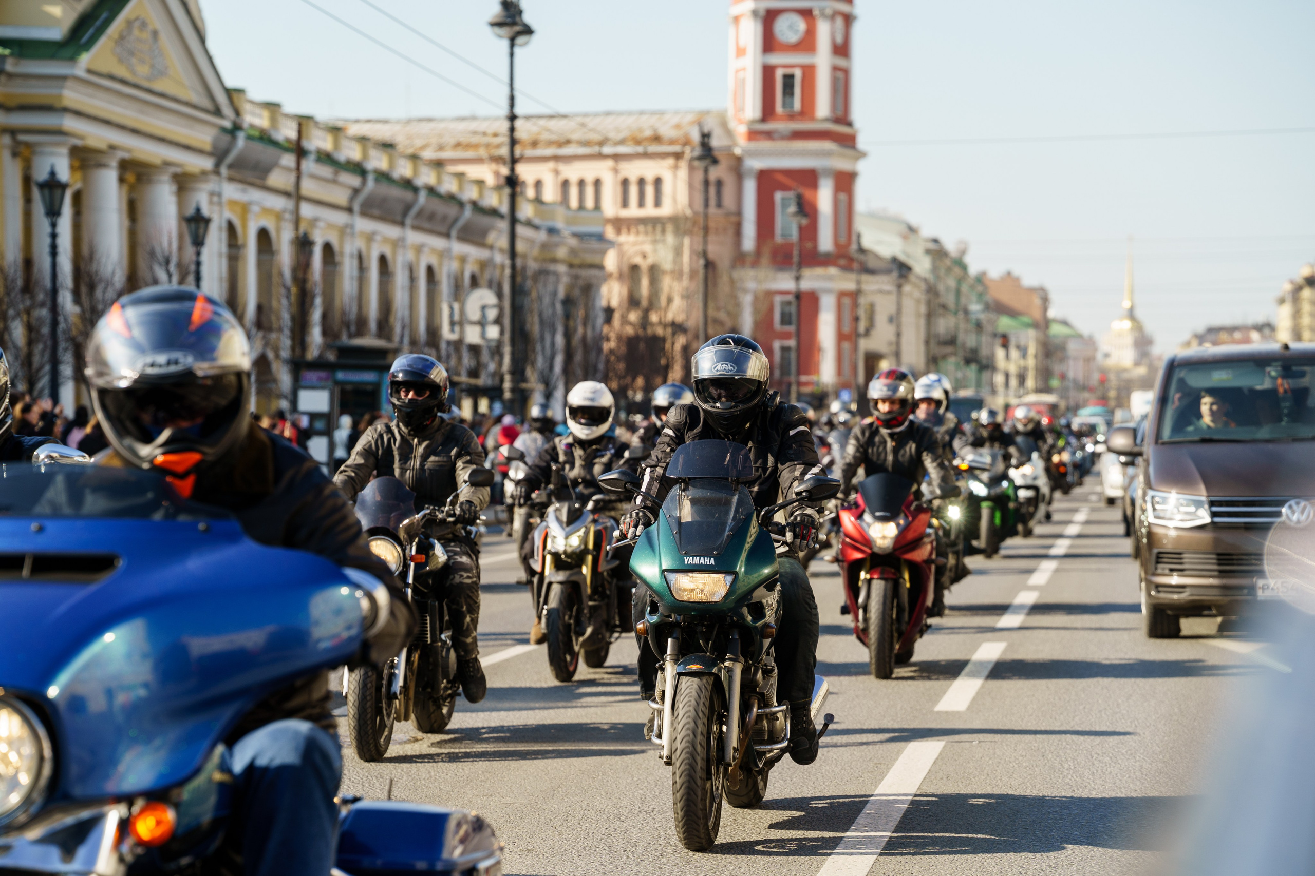 Прохват мотоклуба Norman Riders ч.1. Концертный и репортажный фотограф в Санкт-Петербурге Слава Пахомов