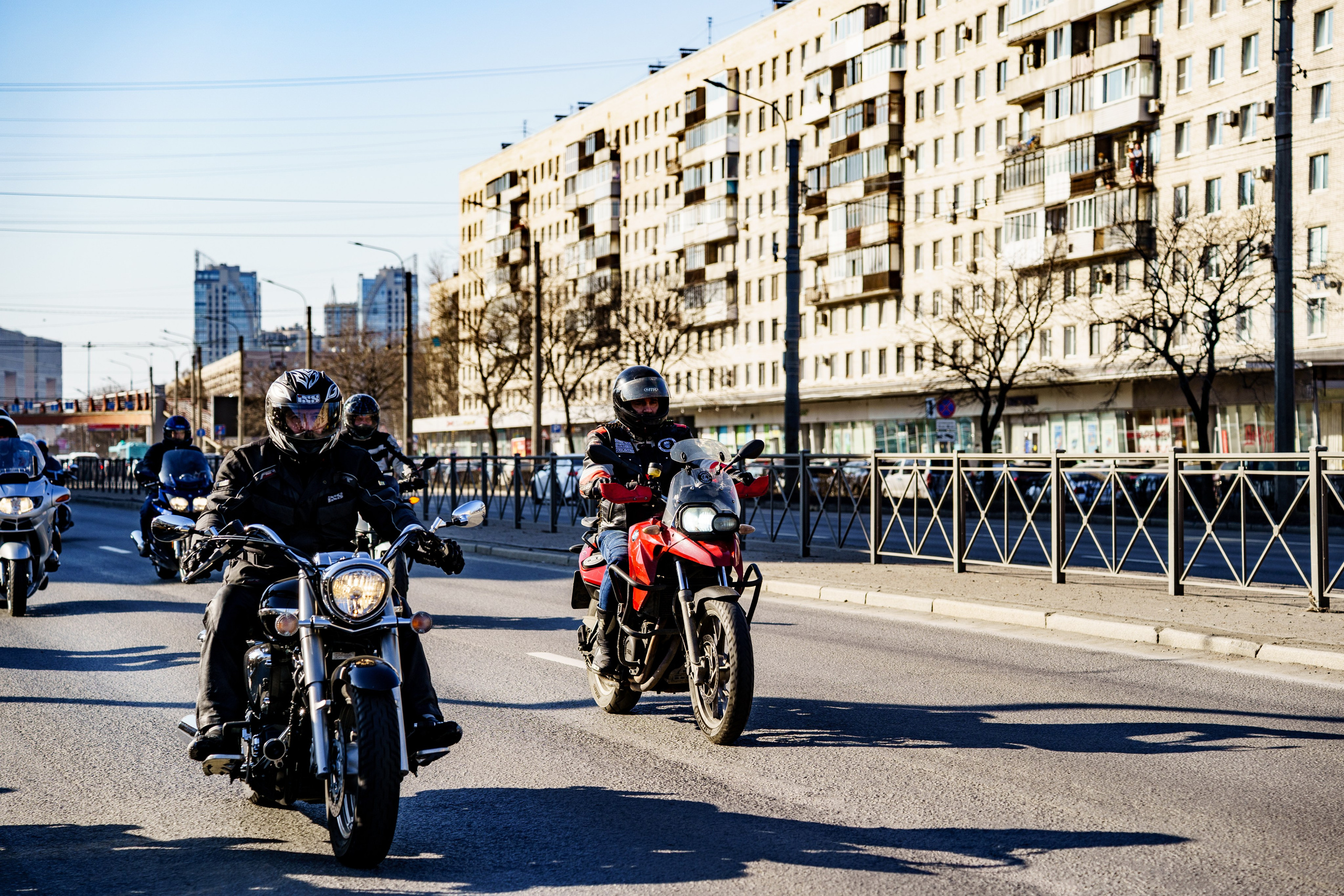 Прохват мотоклуба Norman Riders ч.1. Концертный и репортажный фотограф в Санкт-Петербурге Слава Пахомов