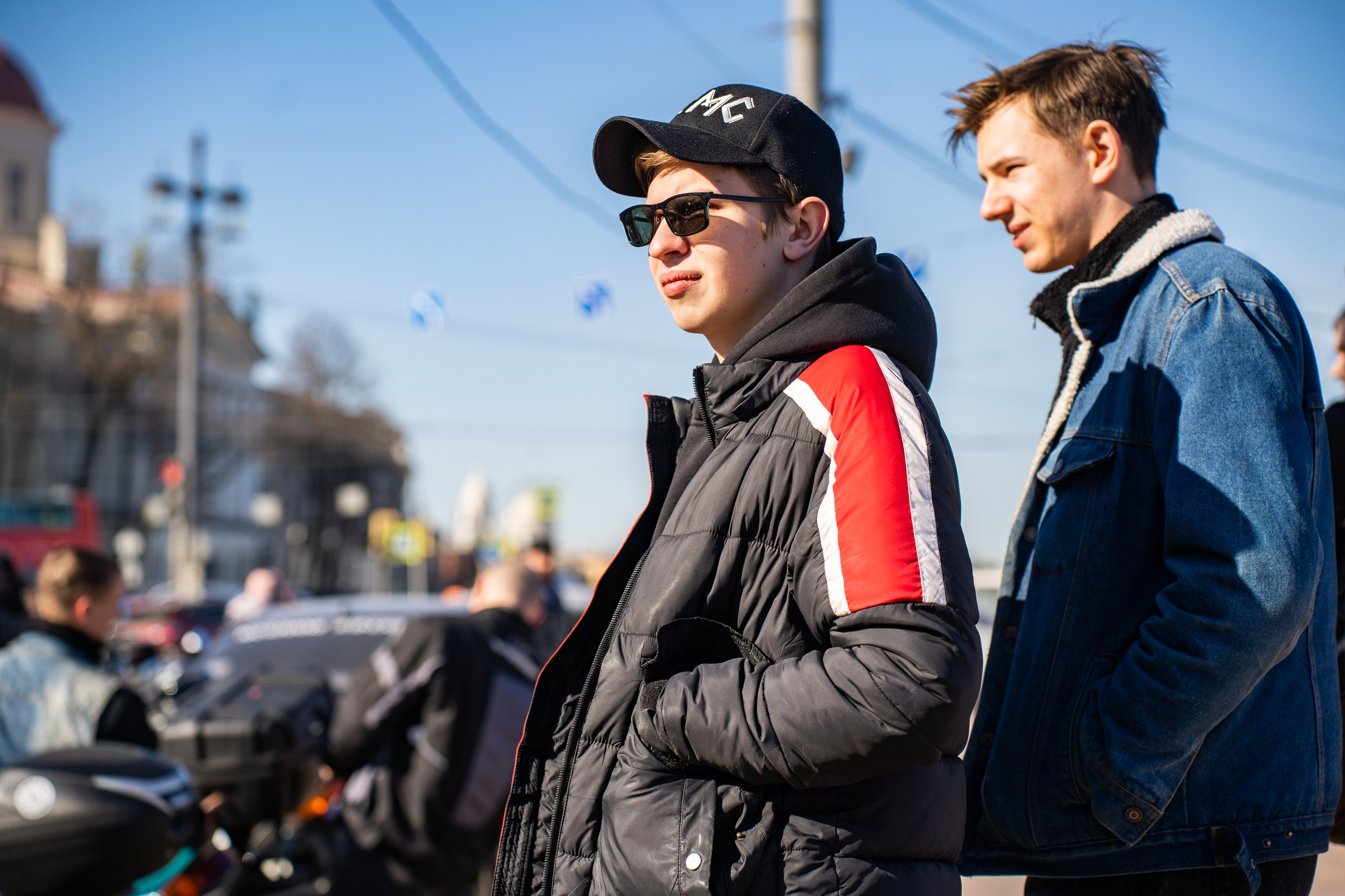 Весенний прохват мотоклуба Normans Riders MC. Концертный и репортажный фотограф в Санкт-Петербурге Слава Пахомов