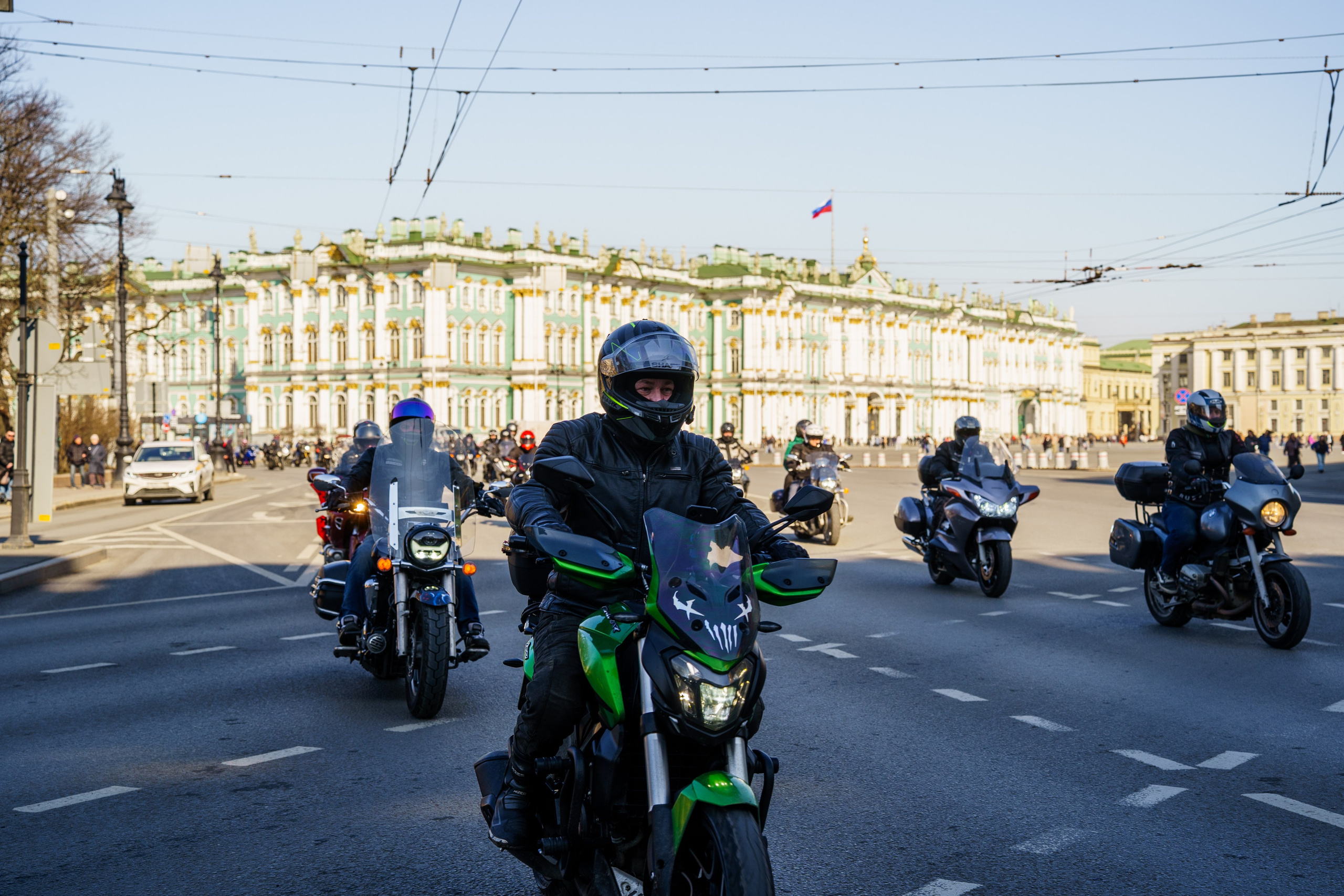 Прохват мотоклуба Norman Riders ч.1. Концертный и репортажный фотограф в Санкт-Петербурге Слава Пахомов