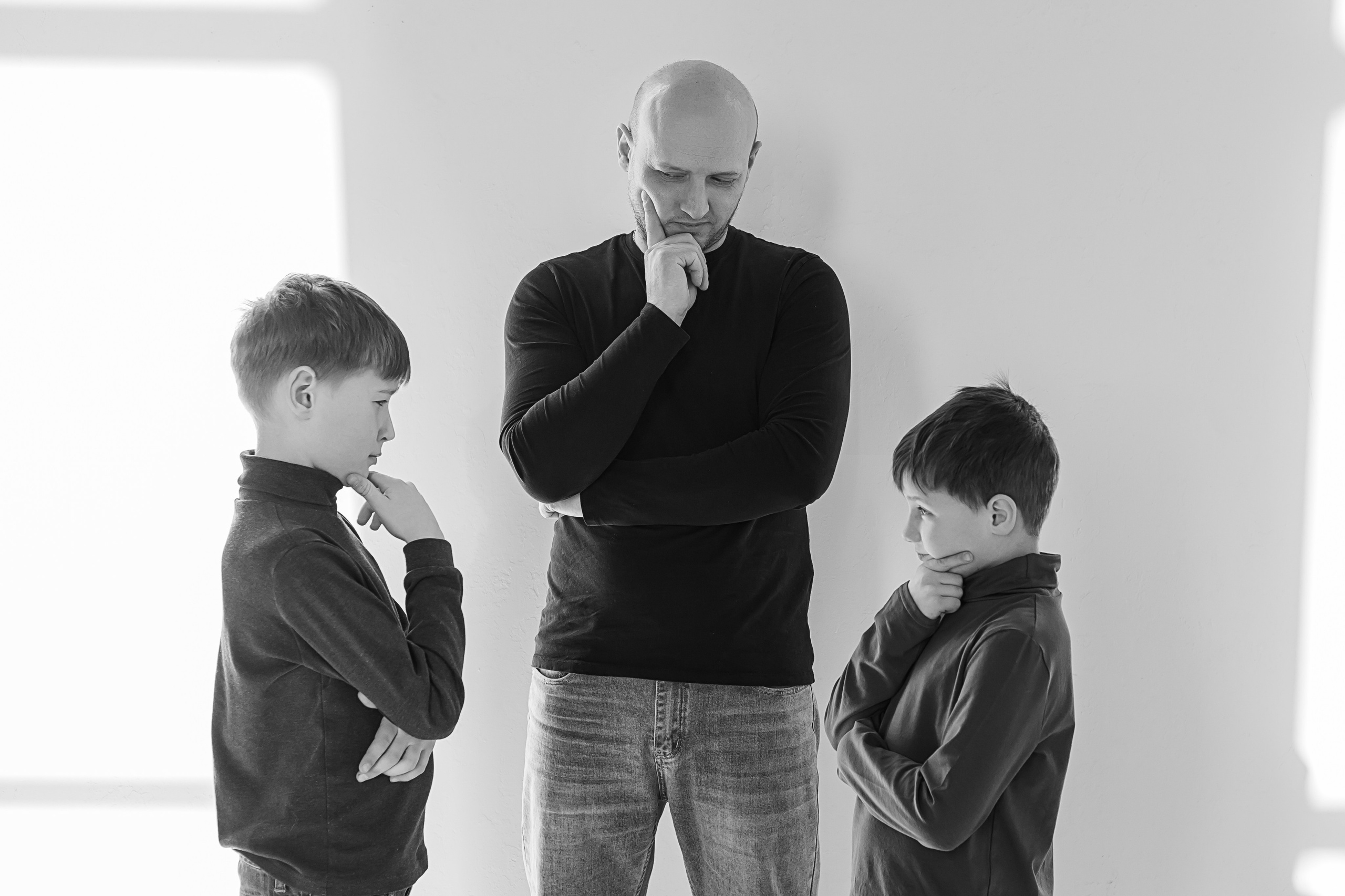 Портреты ЧБ. Детский и семейный фотограф в Бердске и Новосибирске Дарья Гребнева