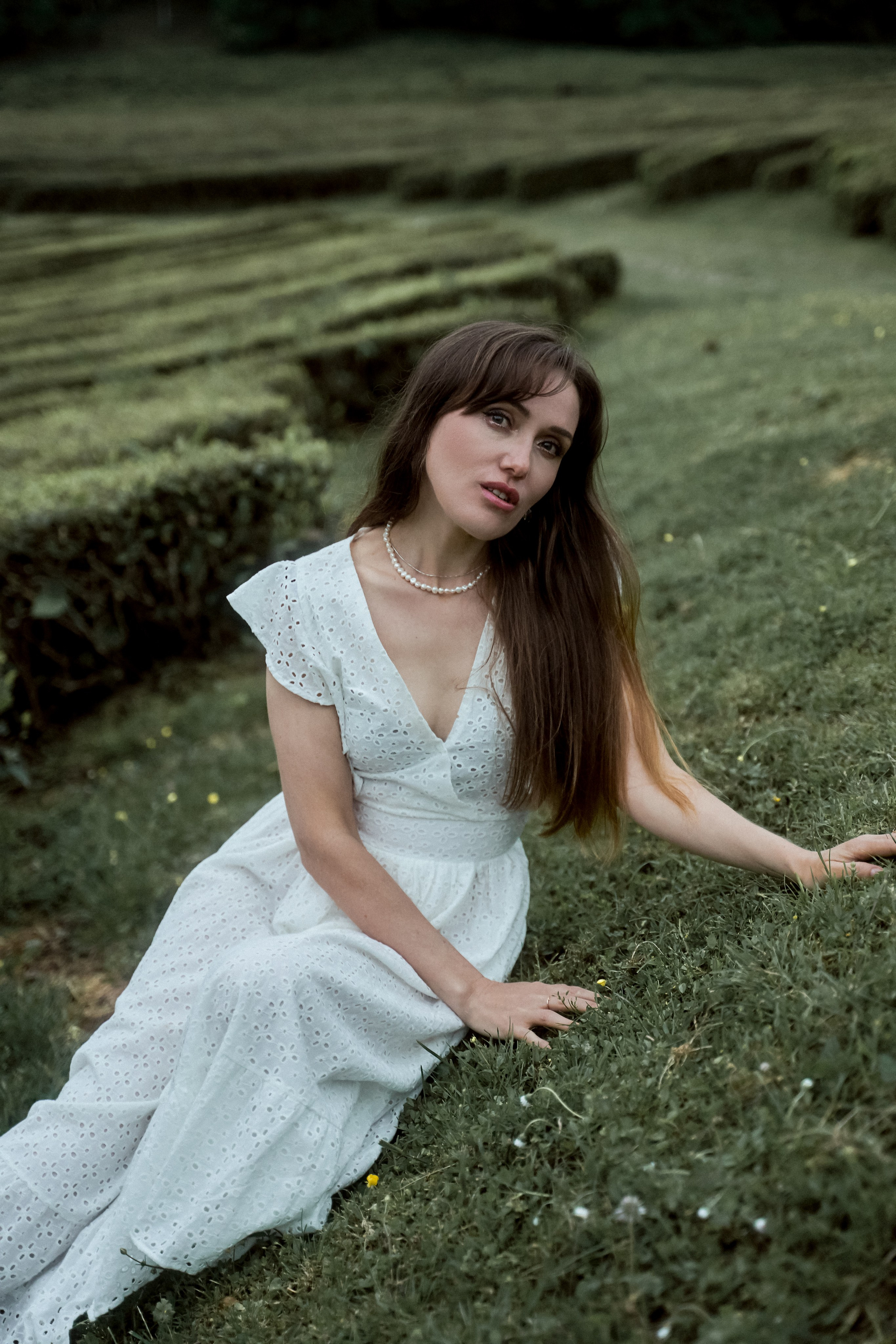 Ольга, фотосессия в Чайных плантациях