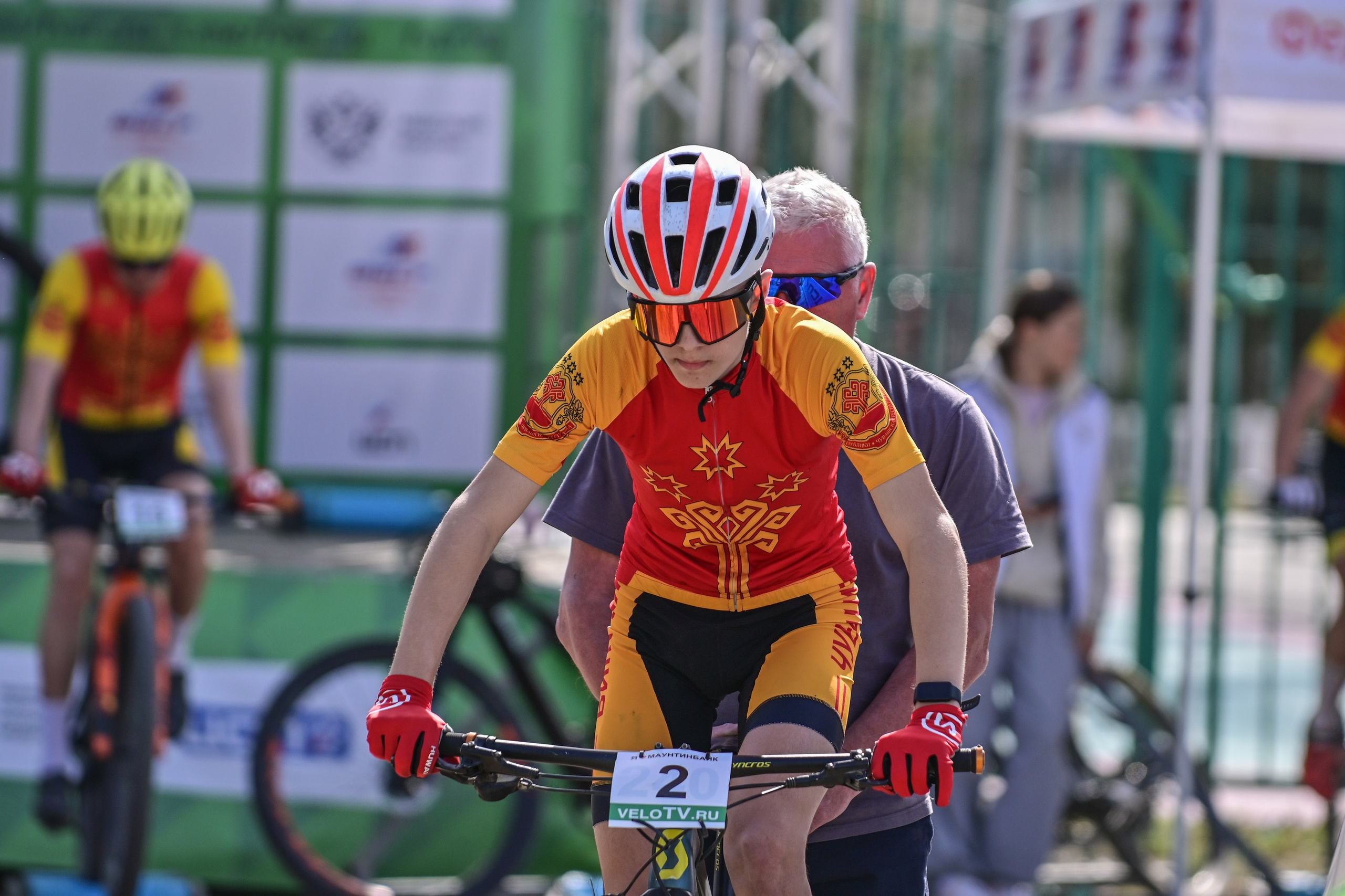 Маунтинбайк, кросс-кантри в Архипо-Осиповке 16 марта 2025. Спортивный фотограф, фотожурналист Павел Ларькин